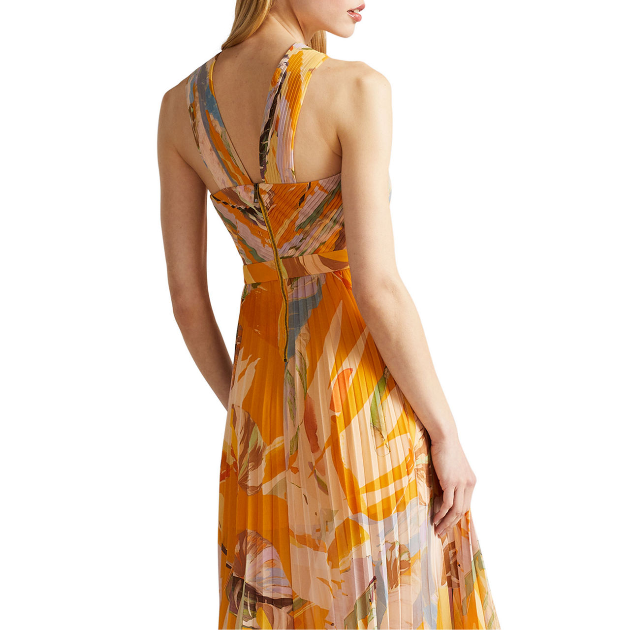 ted baker london ansa pleated dress