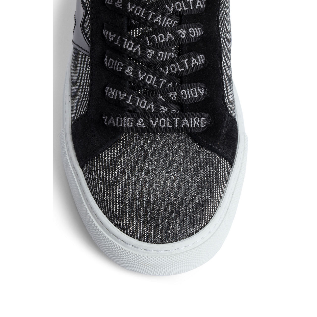 Zadig & Voltaire Women's La Flash Sparkle Sneakers