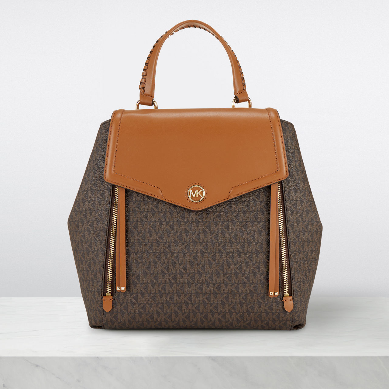 MICHAEL MICHAEL KORS Freya Medium Logo Backpack