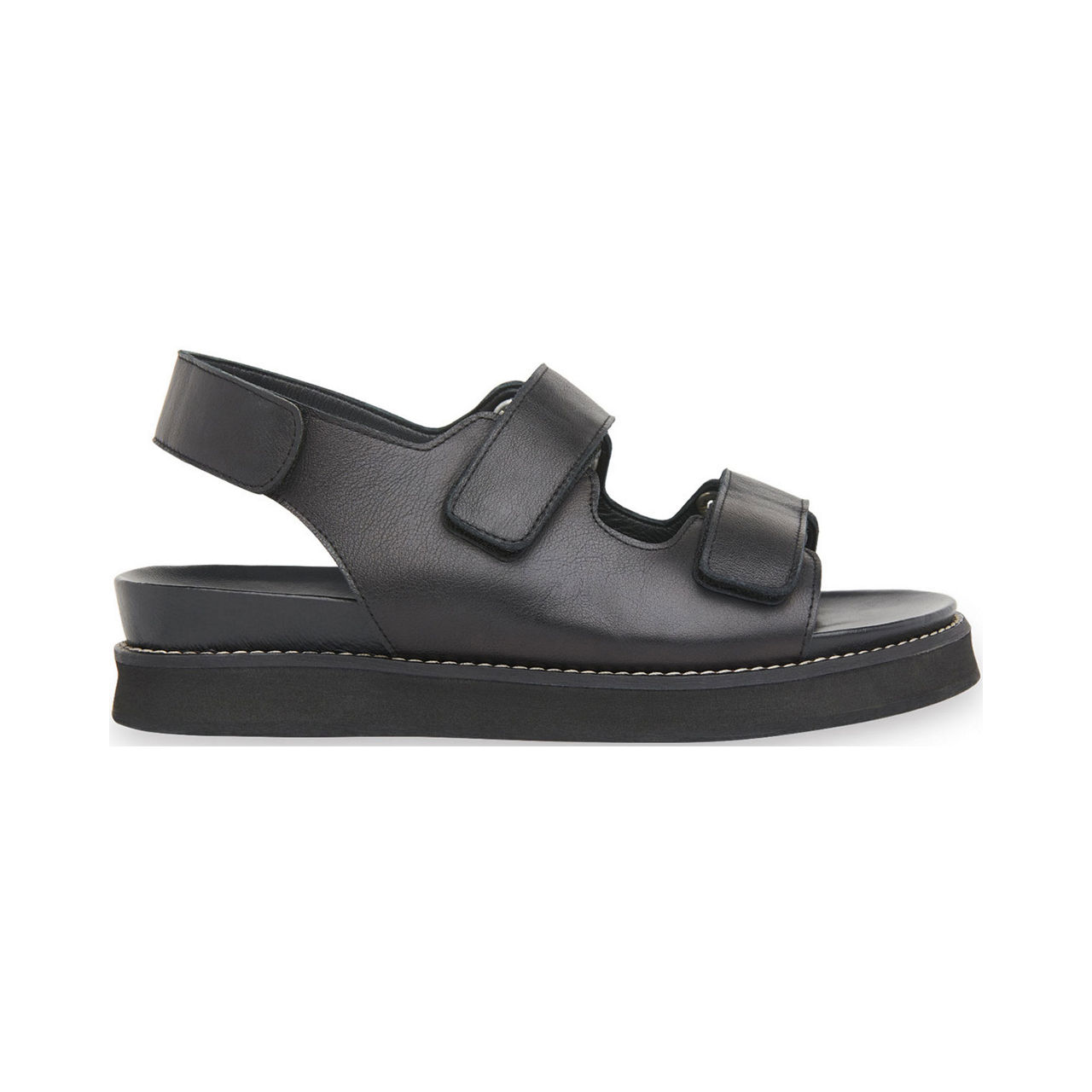 Black Bodie Double Buckle Slide, WHISTLES