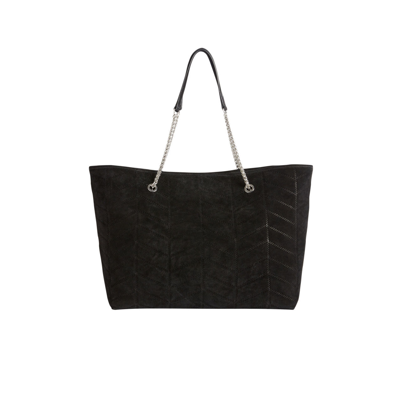 CLAUDIE PIERLOT Angela Cabas Suede Tote Bag