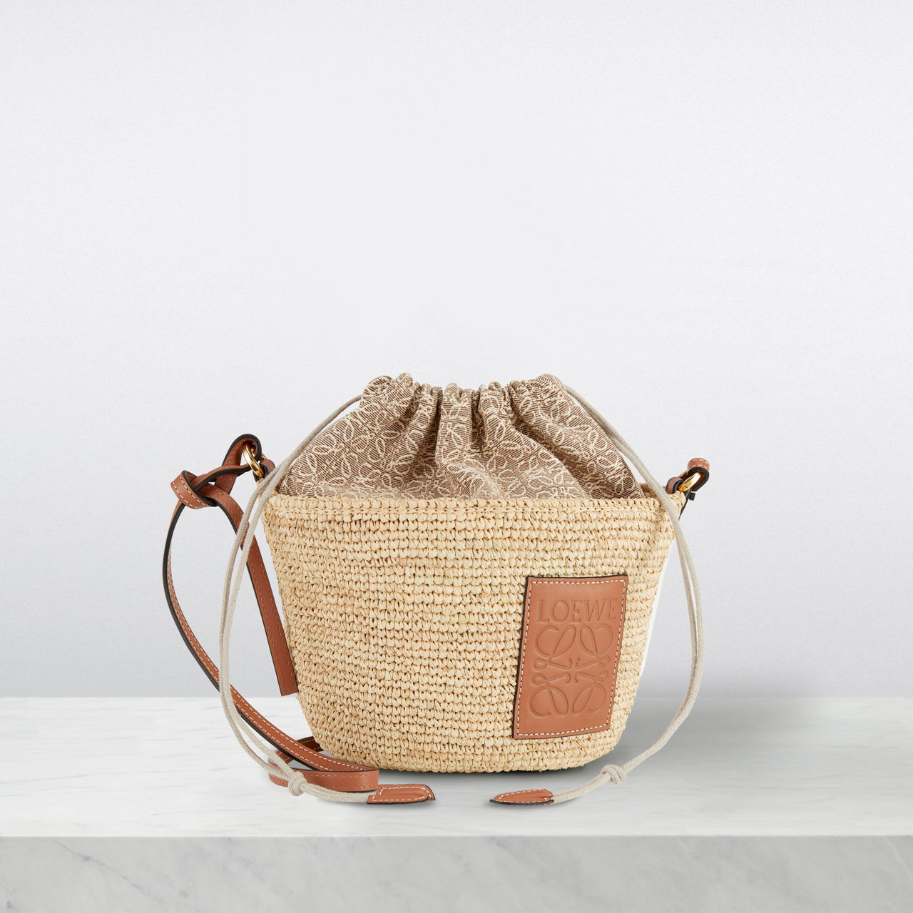 Loewe Anagram Pochette Basket Bag