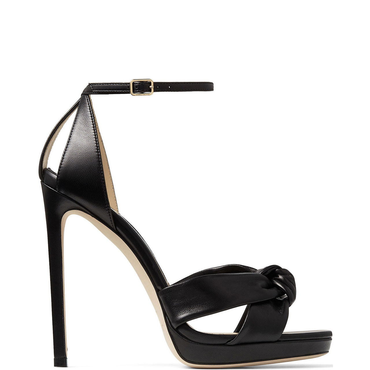 Rosie 120 Nappa Leather Knot Sandals