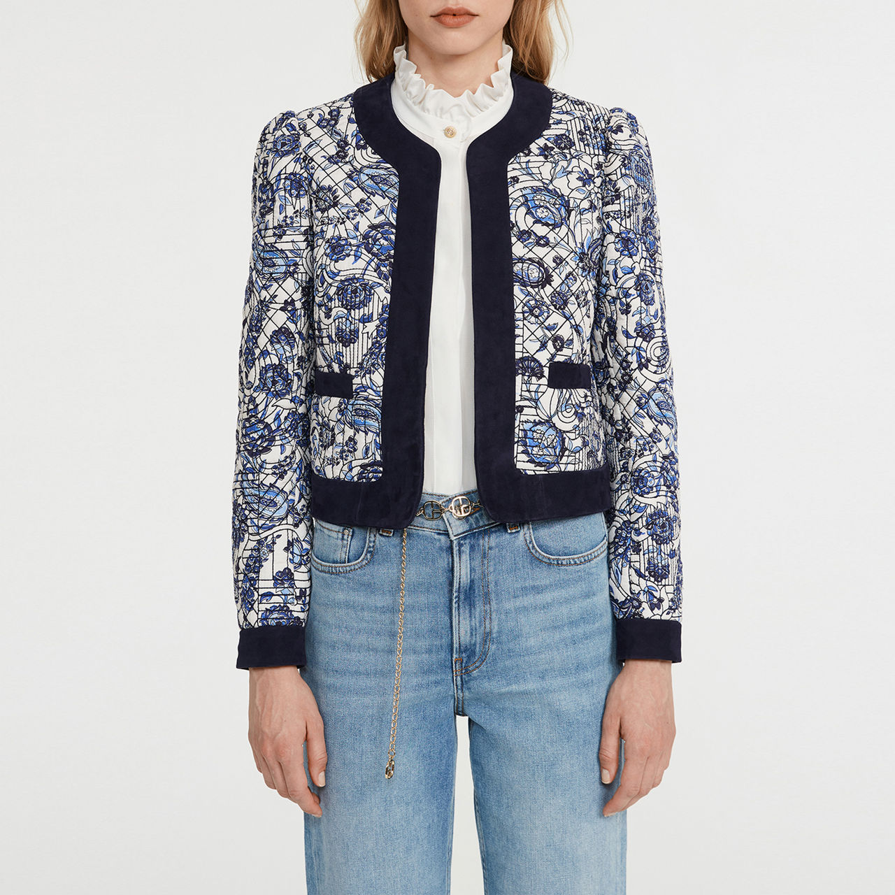 CLAUDIE PIERLOT Volute Quilted Jacket