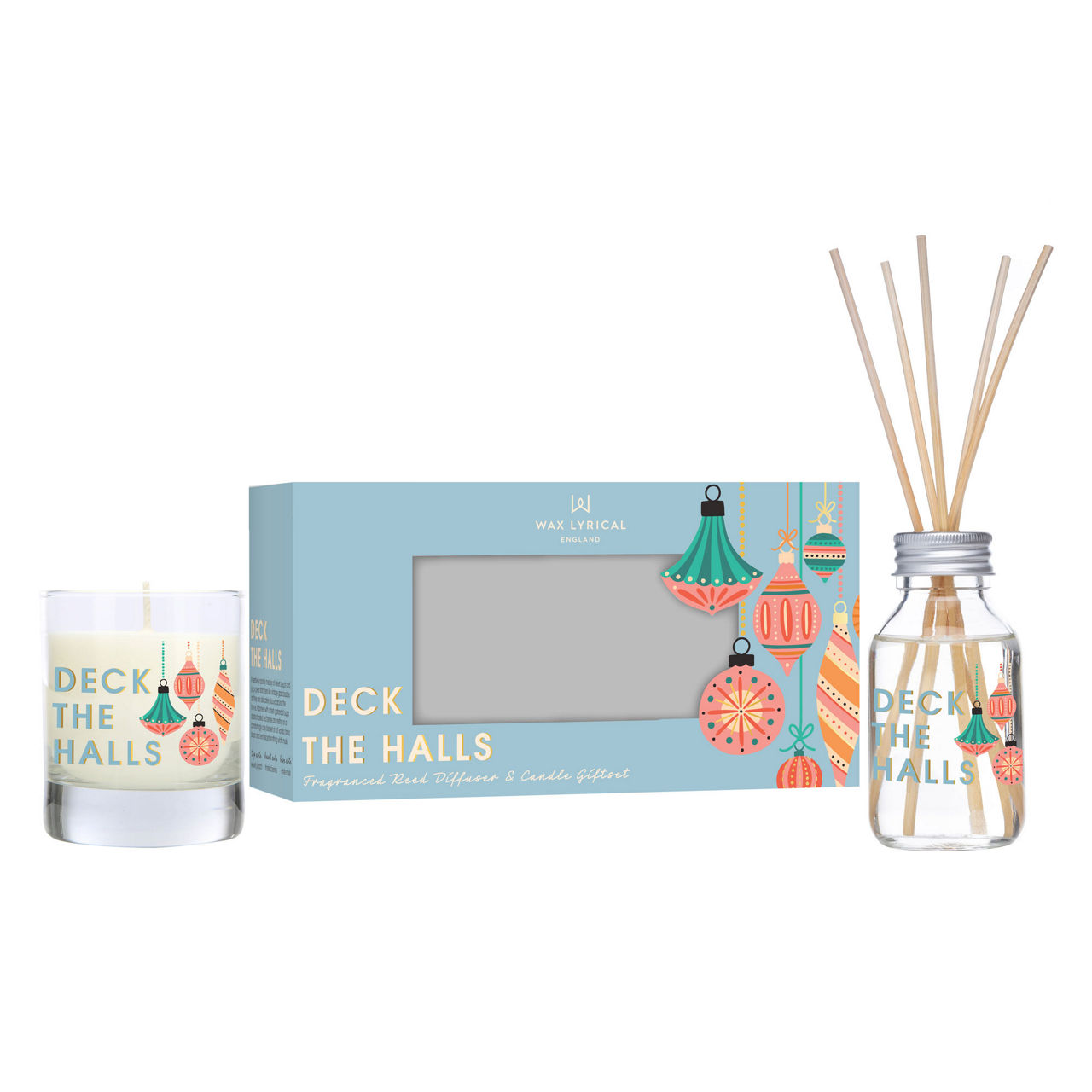 Deck The Halls Candle & Diffuser Gift Set