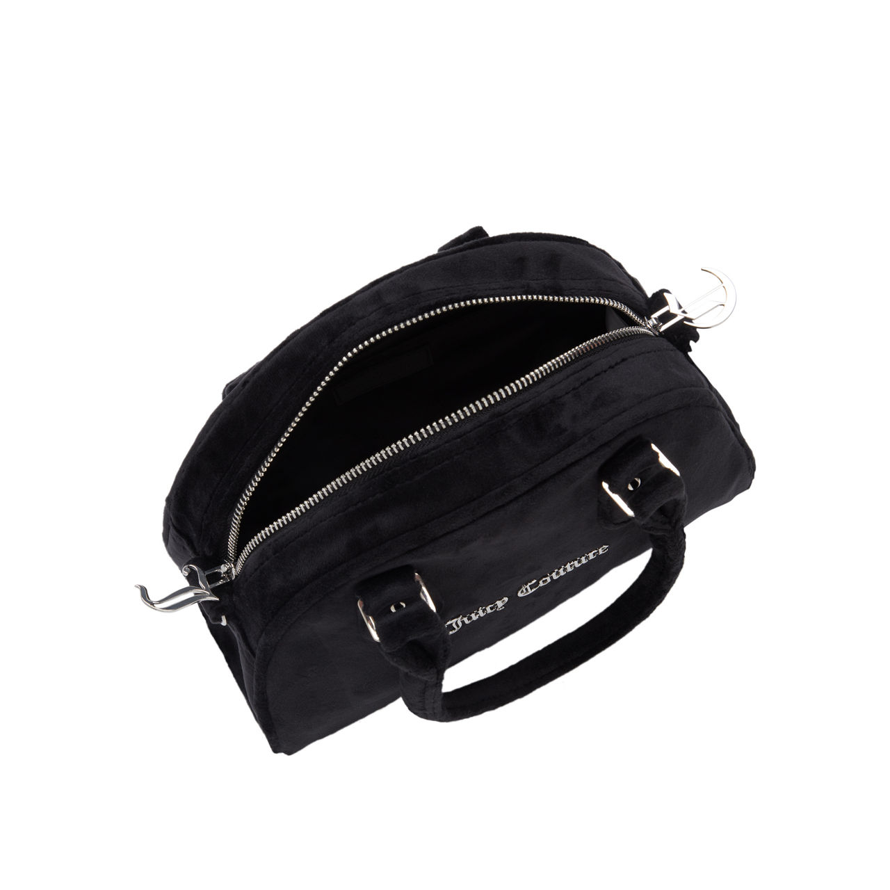 JUICY COUTURE Betty Bowler Velour Top Handle Bag