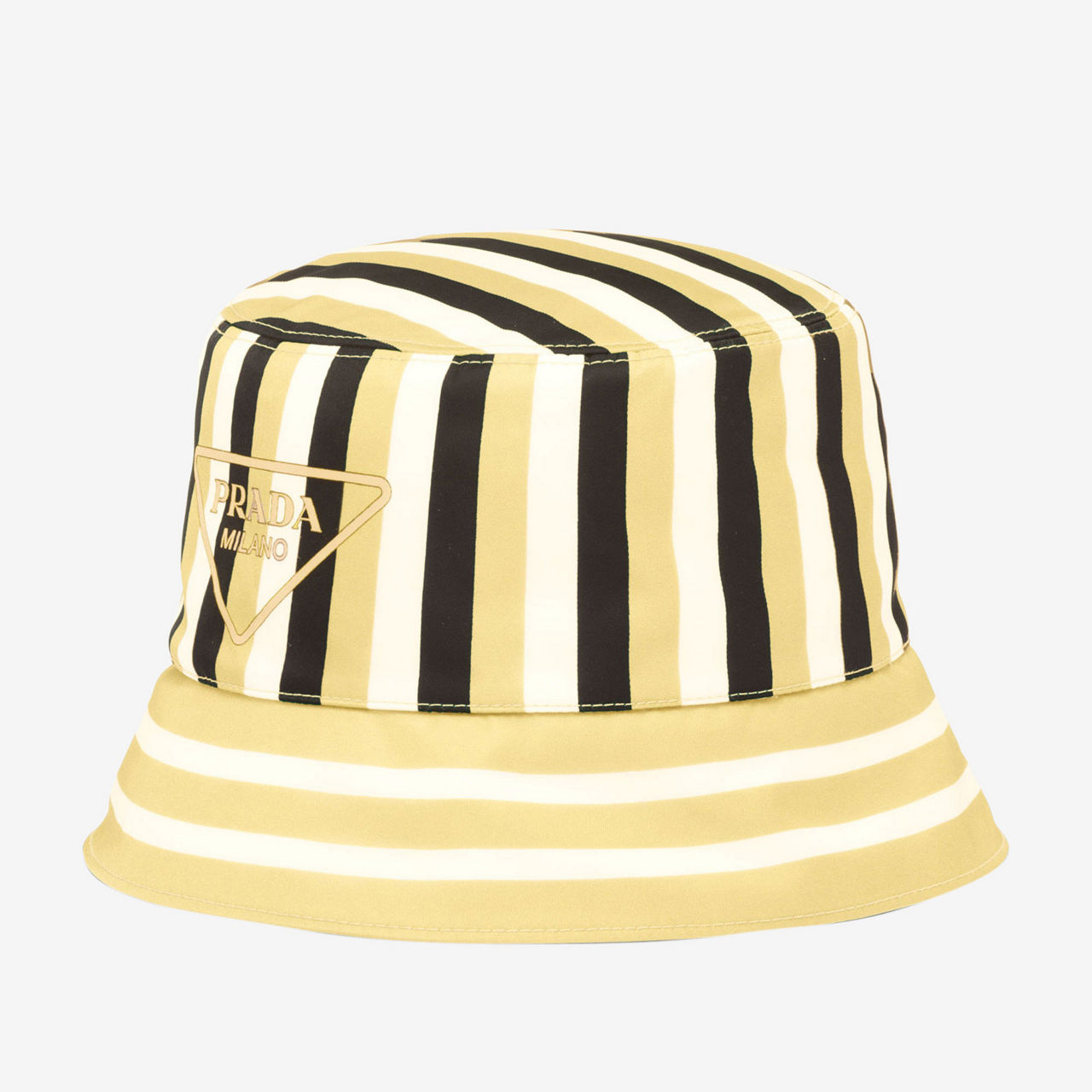 Prada yellow bucket hat sale