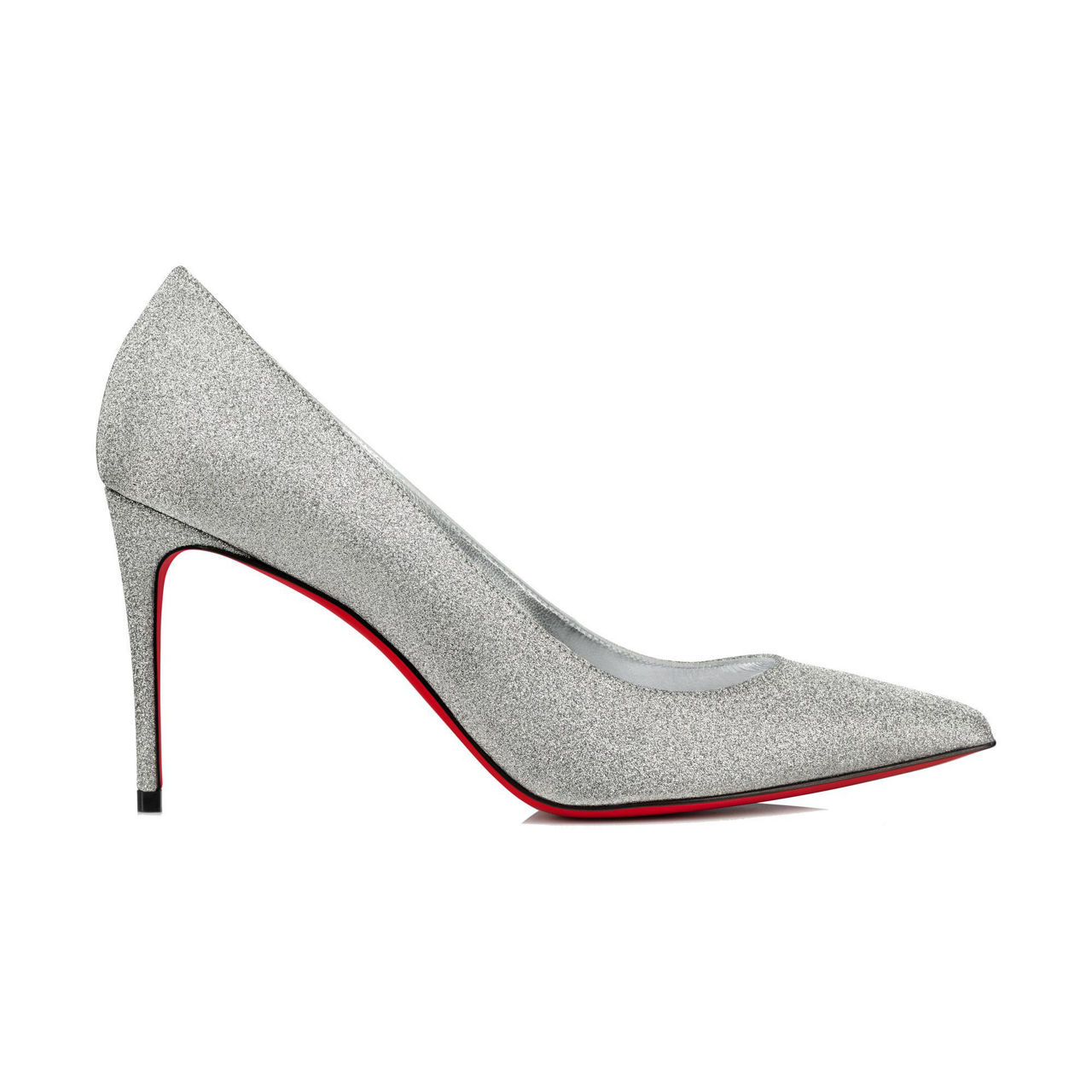 CHRISTIAN LOUBOUTIN Kate 85 Glitter Leather Pumps