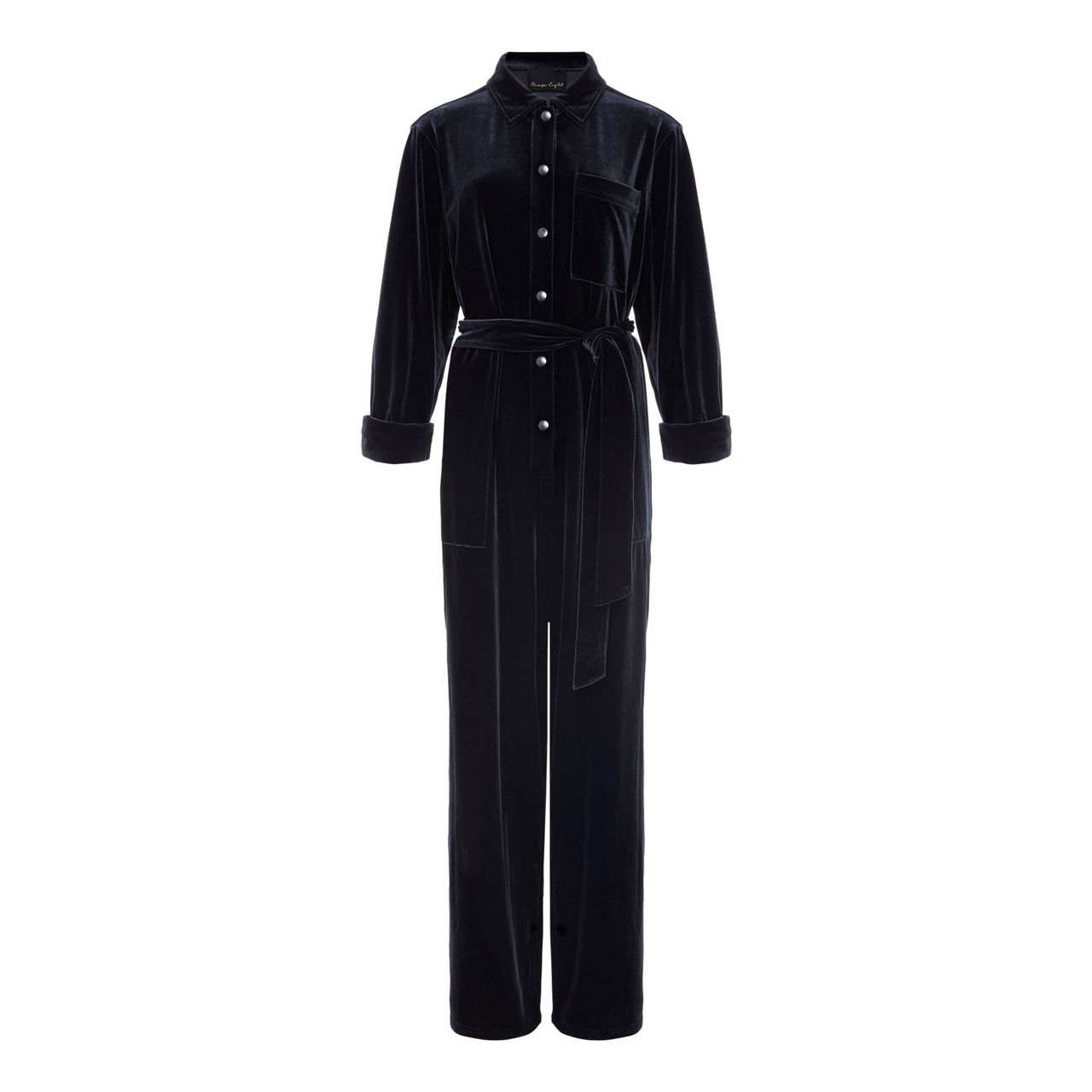 フェイズ エイト Phase Eight Myleen Black Velvet Jumpsuit （Black） Myleen Black Velvet Jumpsuit | Phase Eight ROW |