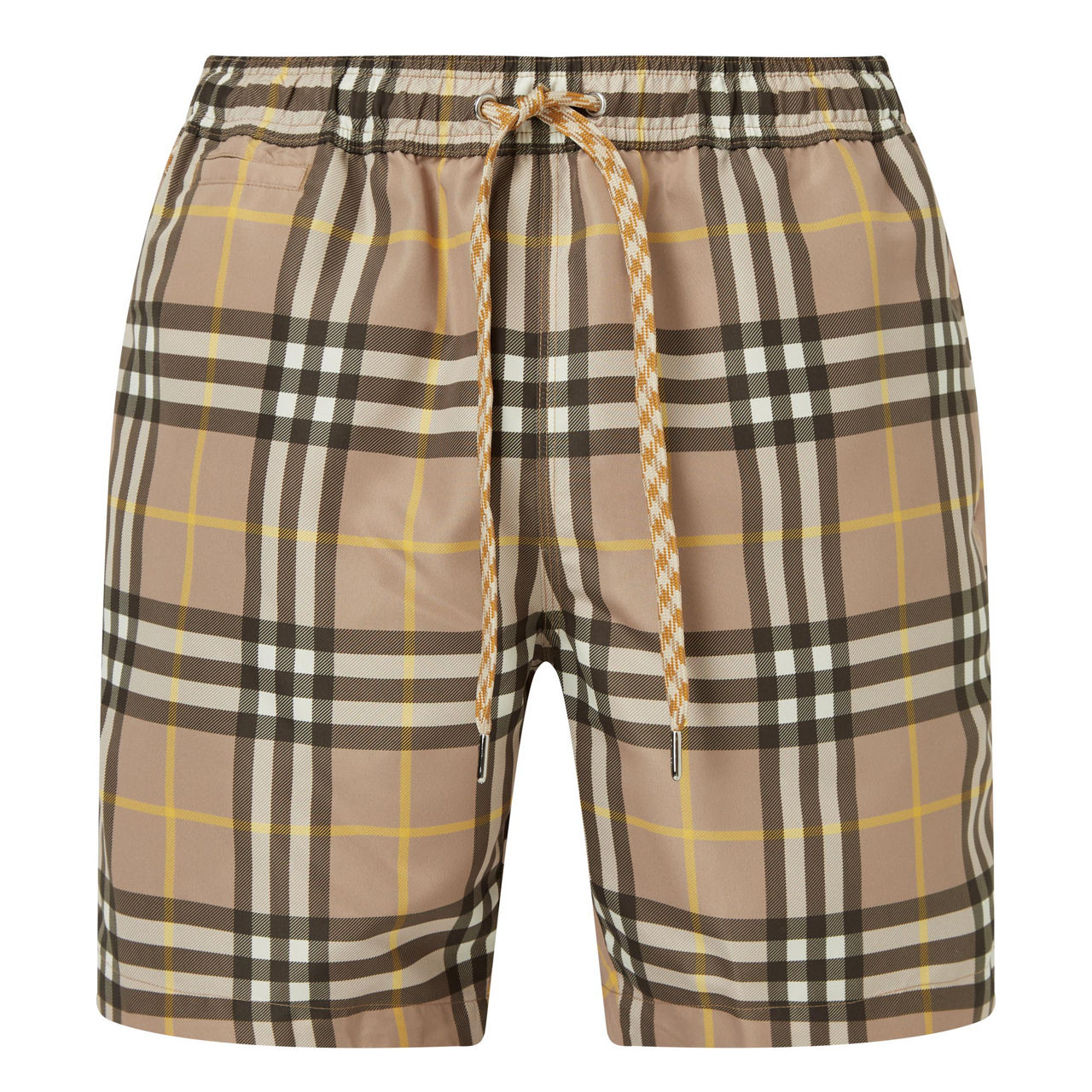 BURBERRY Martin Check Print Shorts