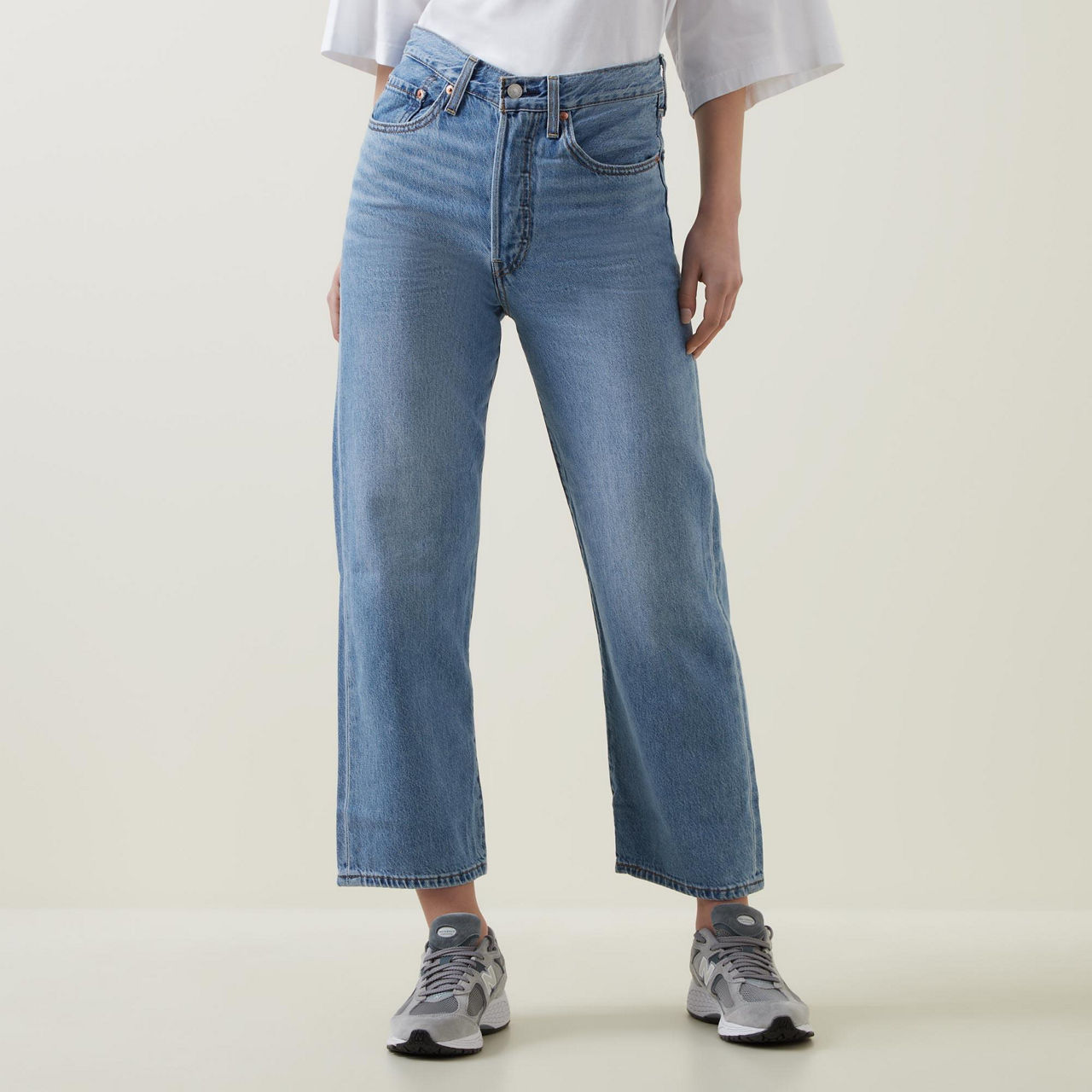 LEVIS Ribcage Straight Ankle Jeans