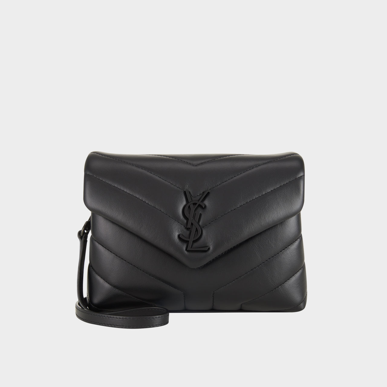 Monogram ysl loulou 2025 quilted shoulder bag