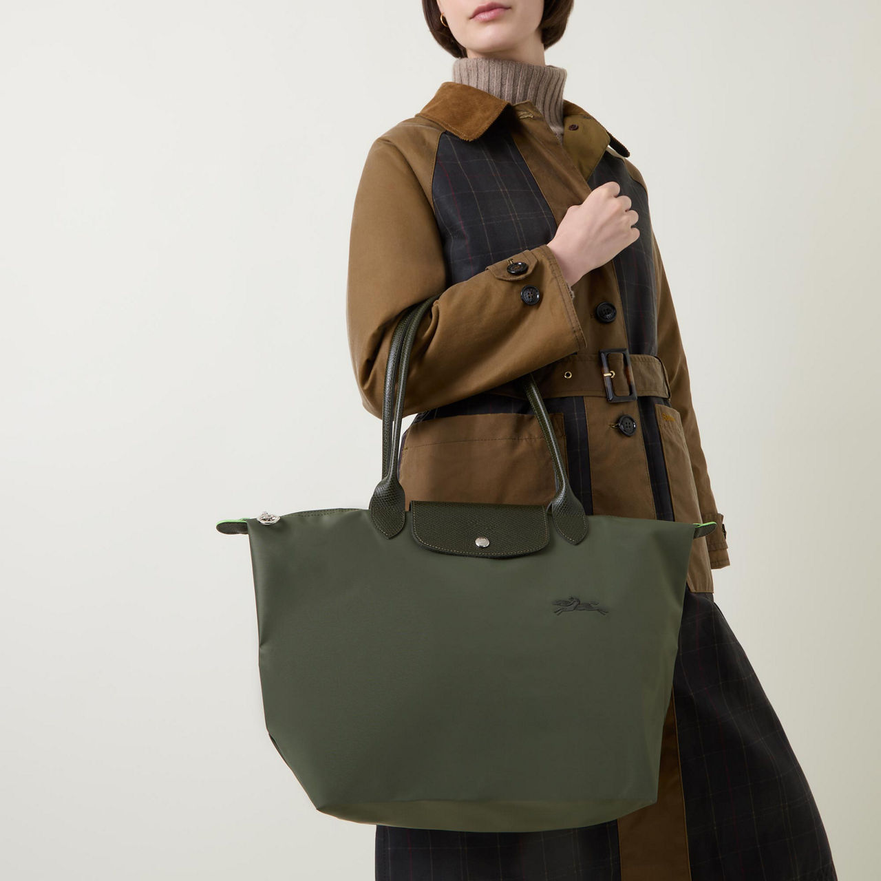 Moss shop green longchamp