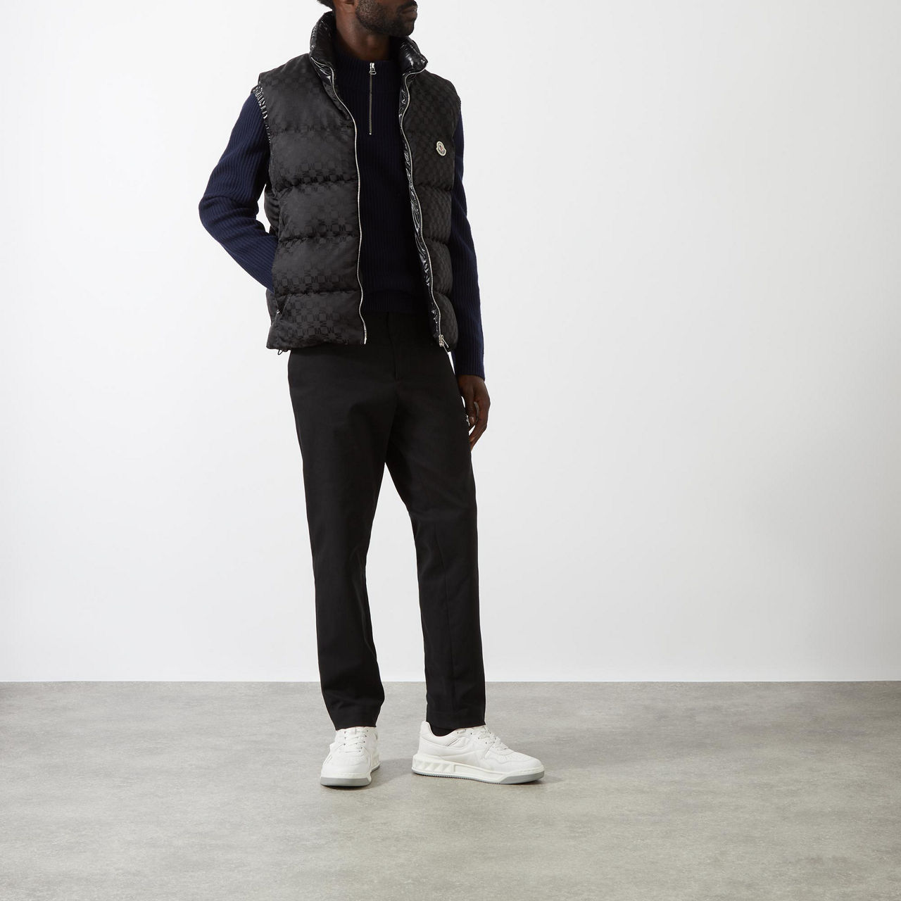 Moncler deneb sale gilet black