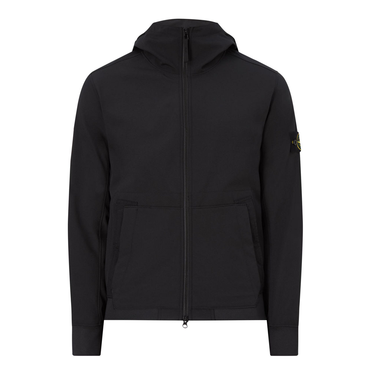 Stone island badge store softshell jacket