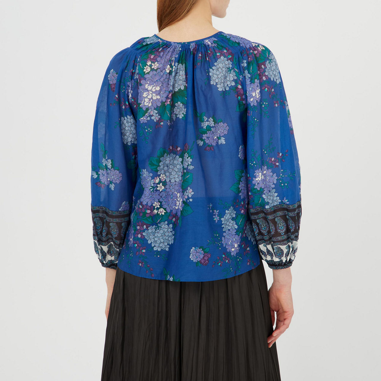 Kobi Halperin Jamie Blue Floral store Print Blouse