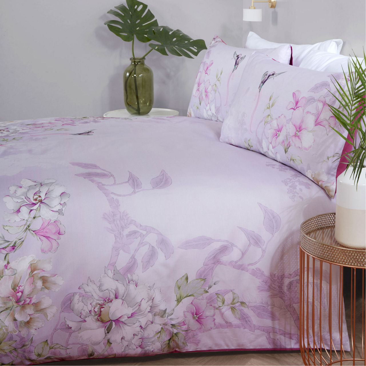 VANTONA Classic Floral Duvet Set