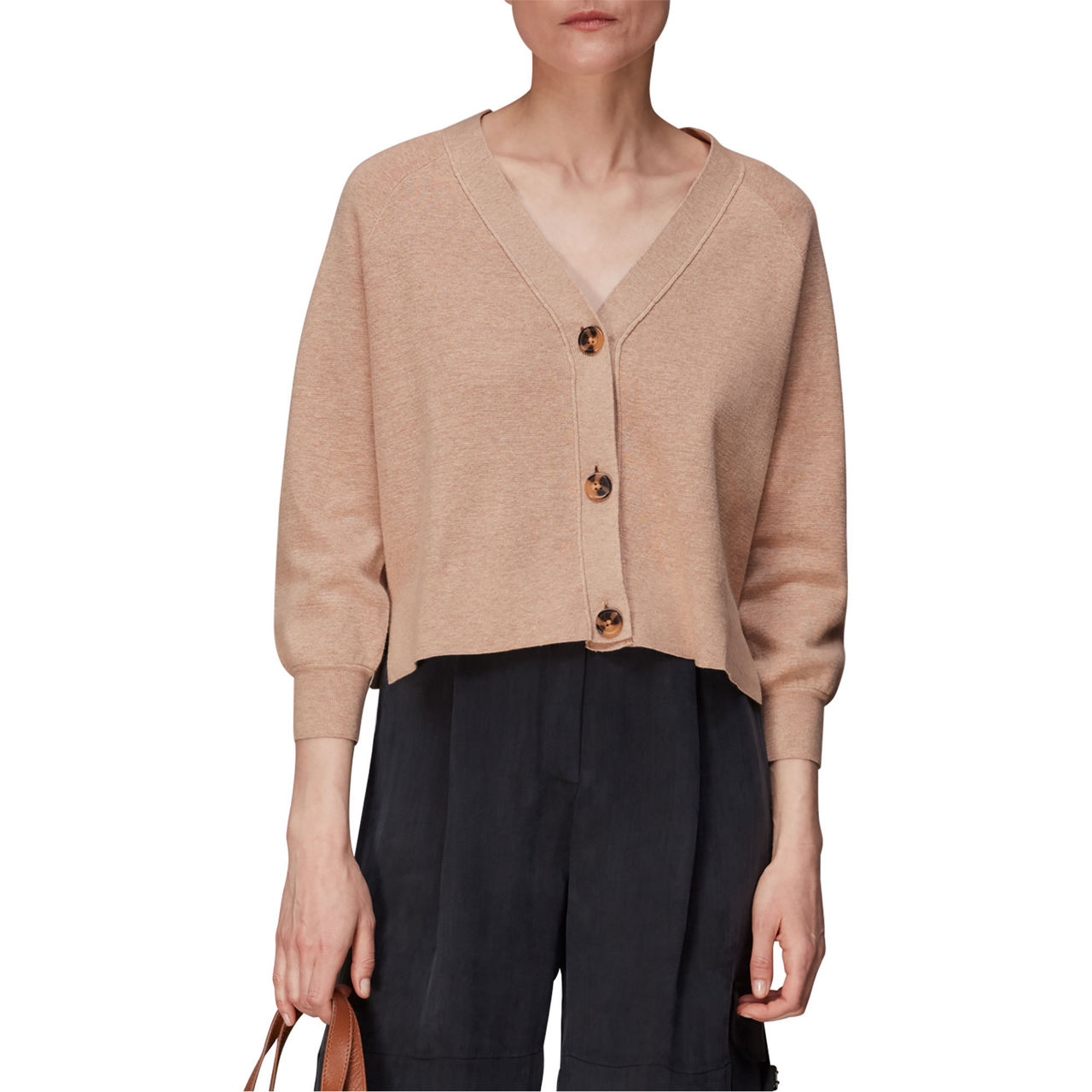 WHISTLES Button Through Cardigan