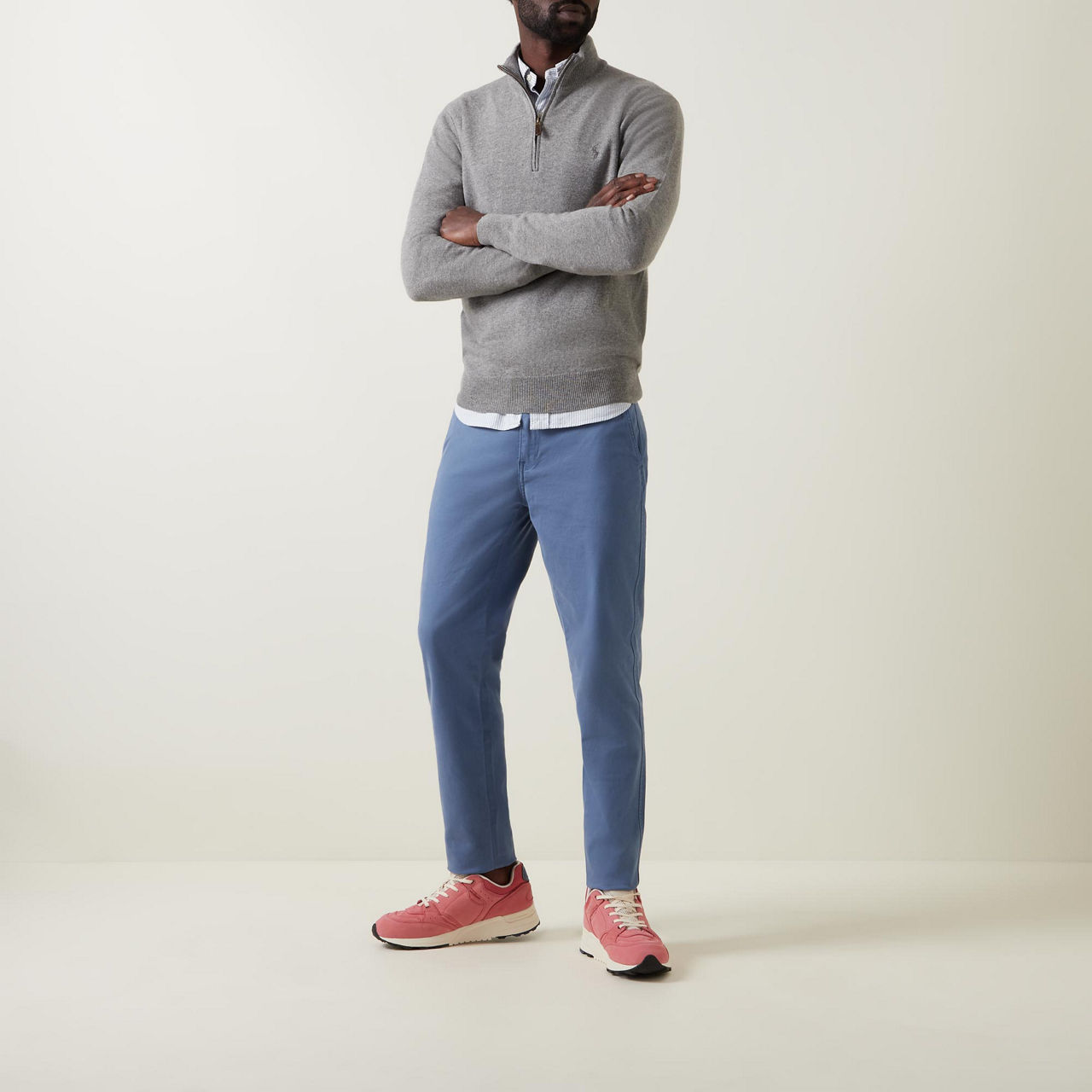 Half zip ralph lauren sweater cheap