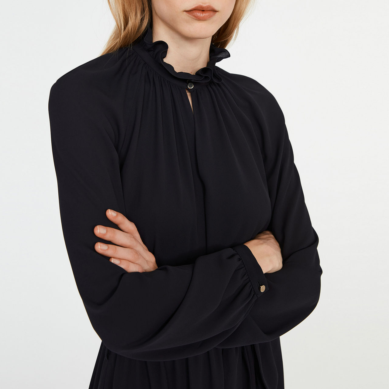 CLAUDIE PIERLOT Romilly Victorian Collar Dress