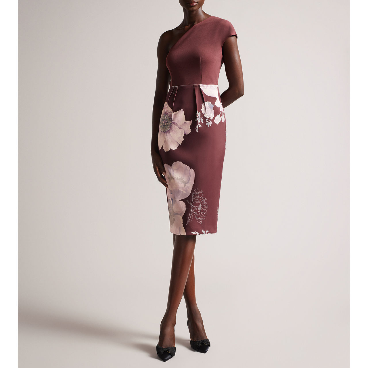 Ted baker hotsell asymmetric bodycon dress