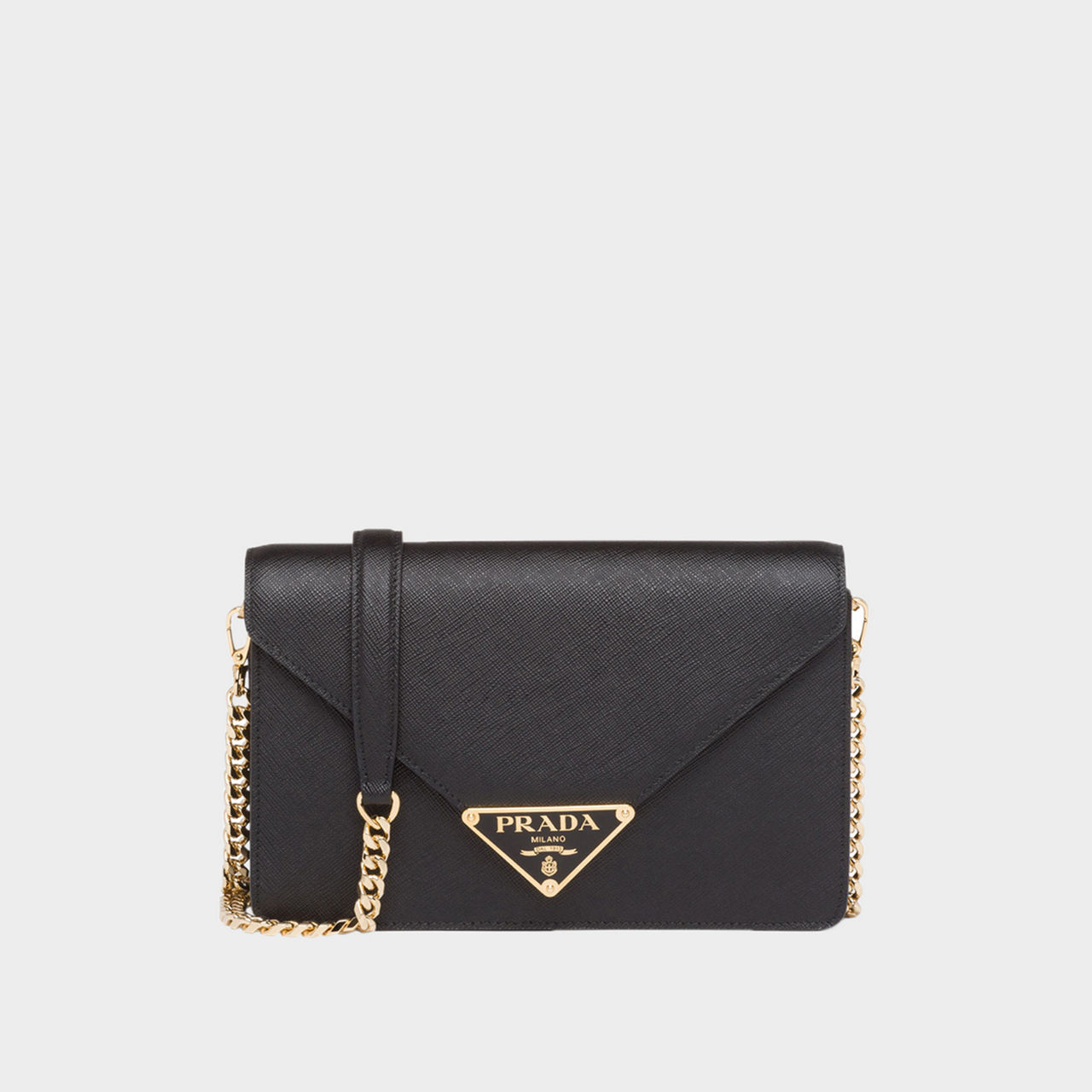 Prada saffiano best sale leather shoulder bag