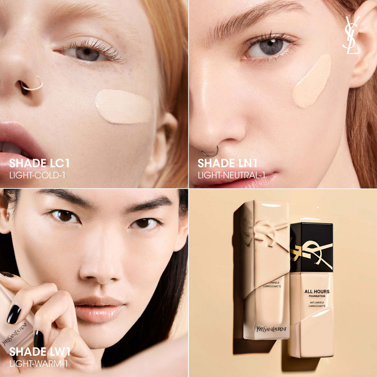 YVES SAINT LAURENT All Hours Luminous Matte Foundation SPF39