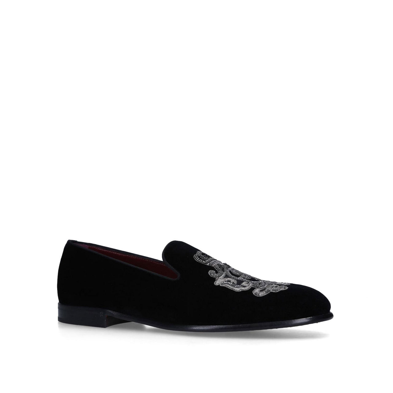 Dolce and store gabbana velvet shoes