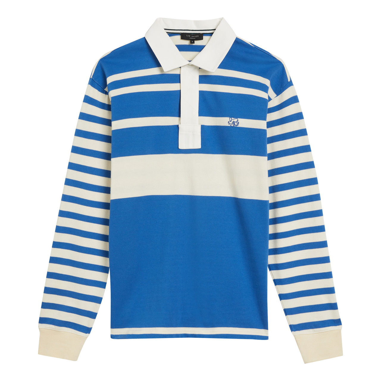 Bering Mixed Stripe Rugby Polo