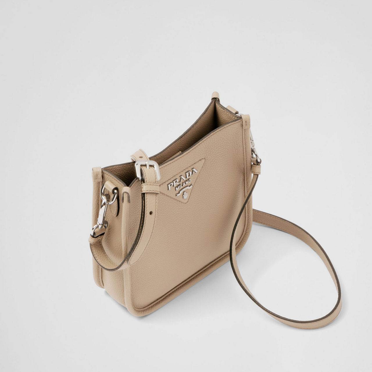 PRADA Leather Mini Shoulder Bag