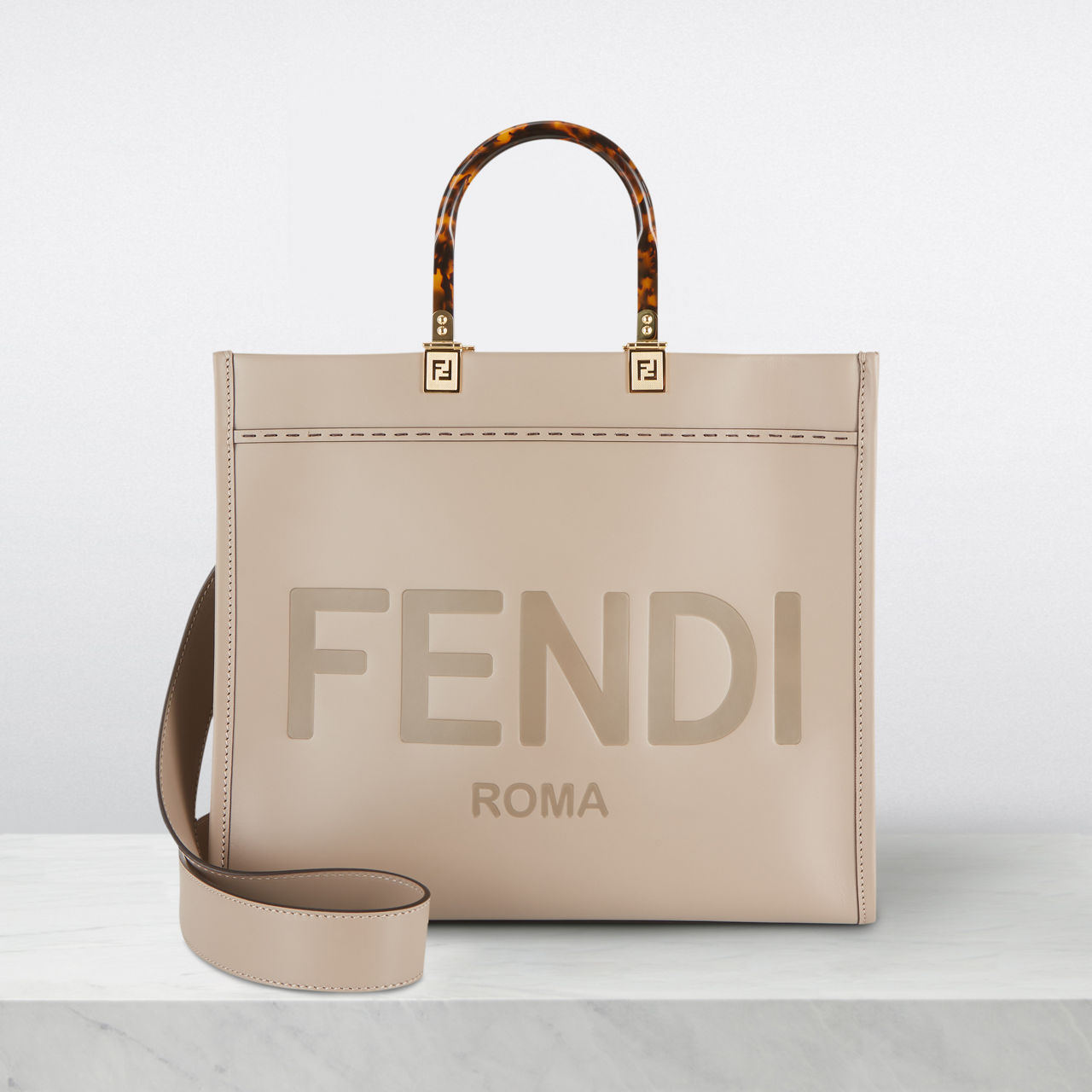 FENDI Sunshine Medium Top Handle Tote