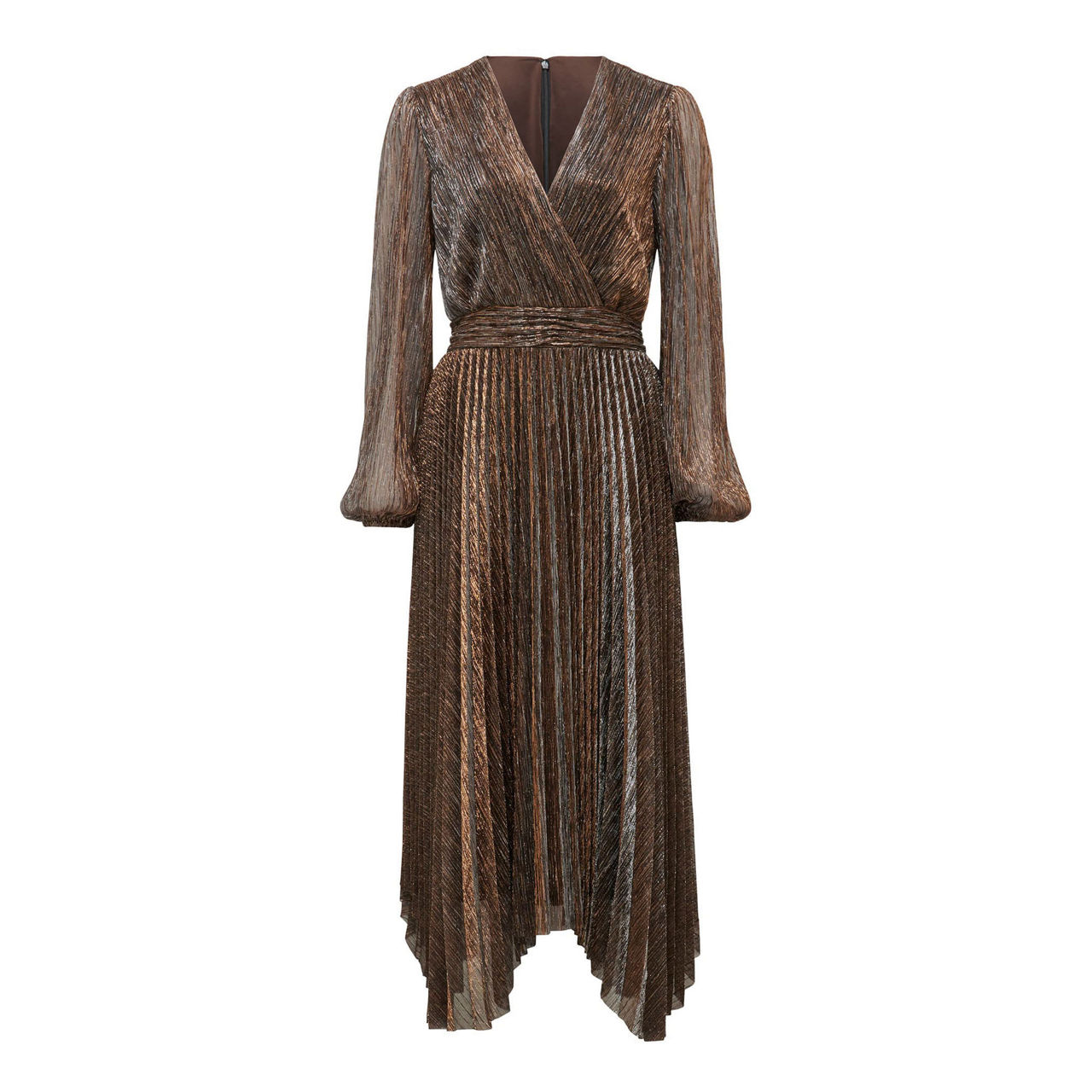 Sahara Lace Up Charming Back Wrap Dress