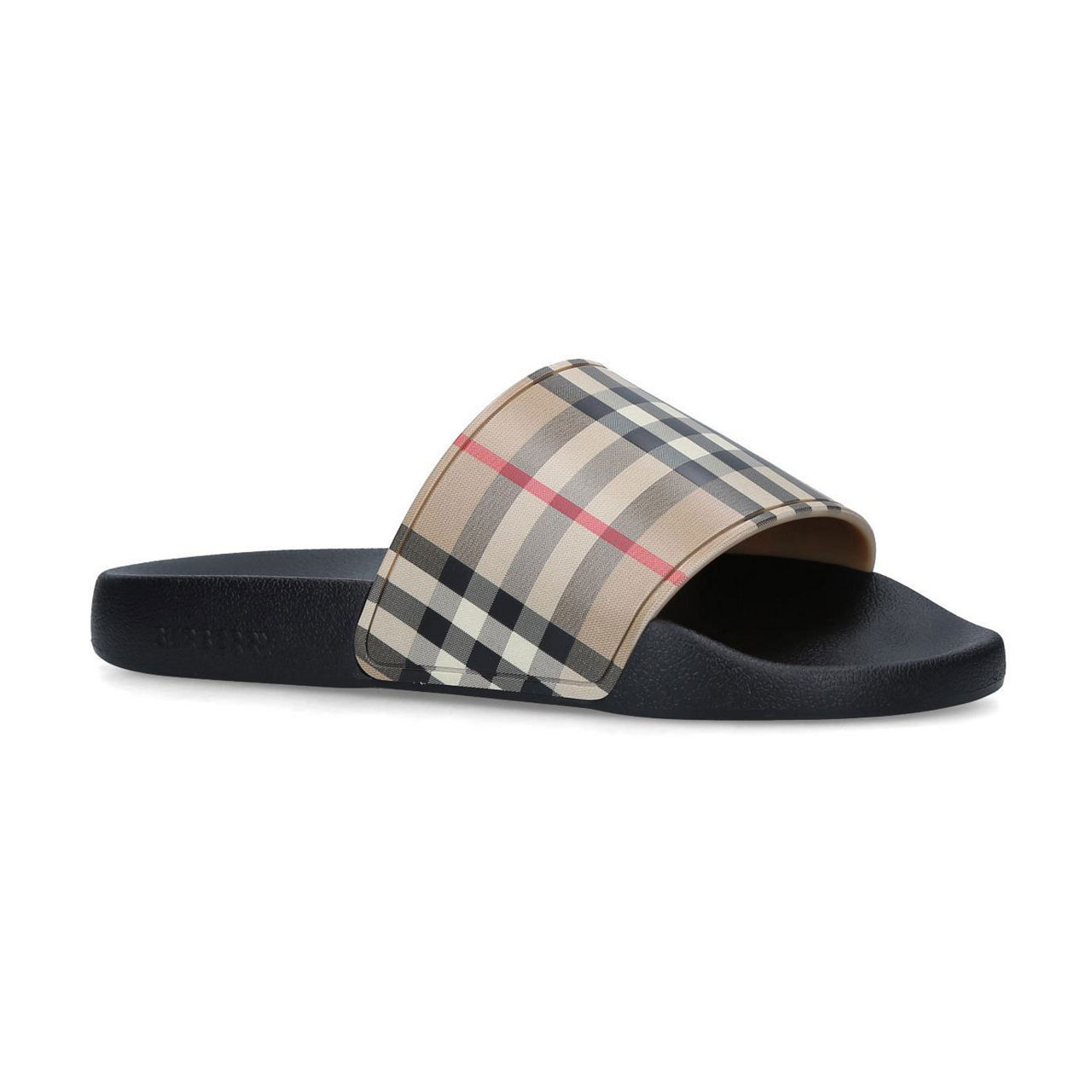 BURBERRY Furley Summer Slides White