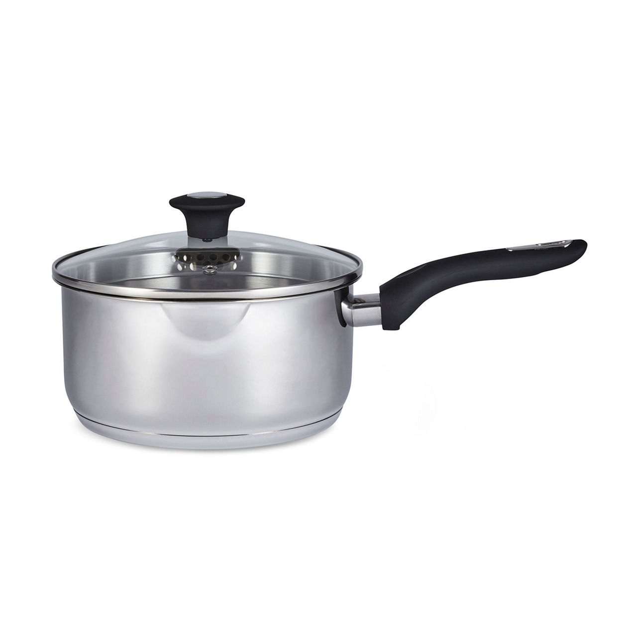 RKW Stainless Steel Saucepan With Draining Lid 20cm