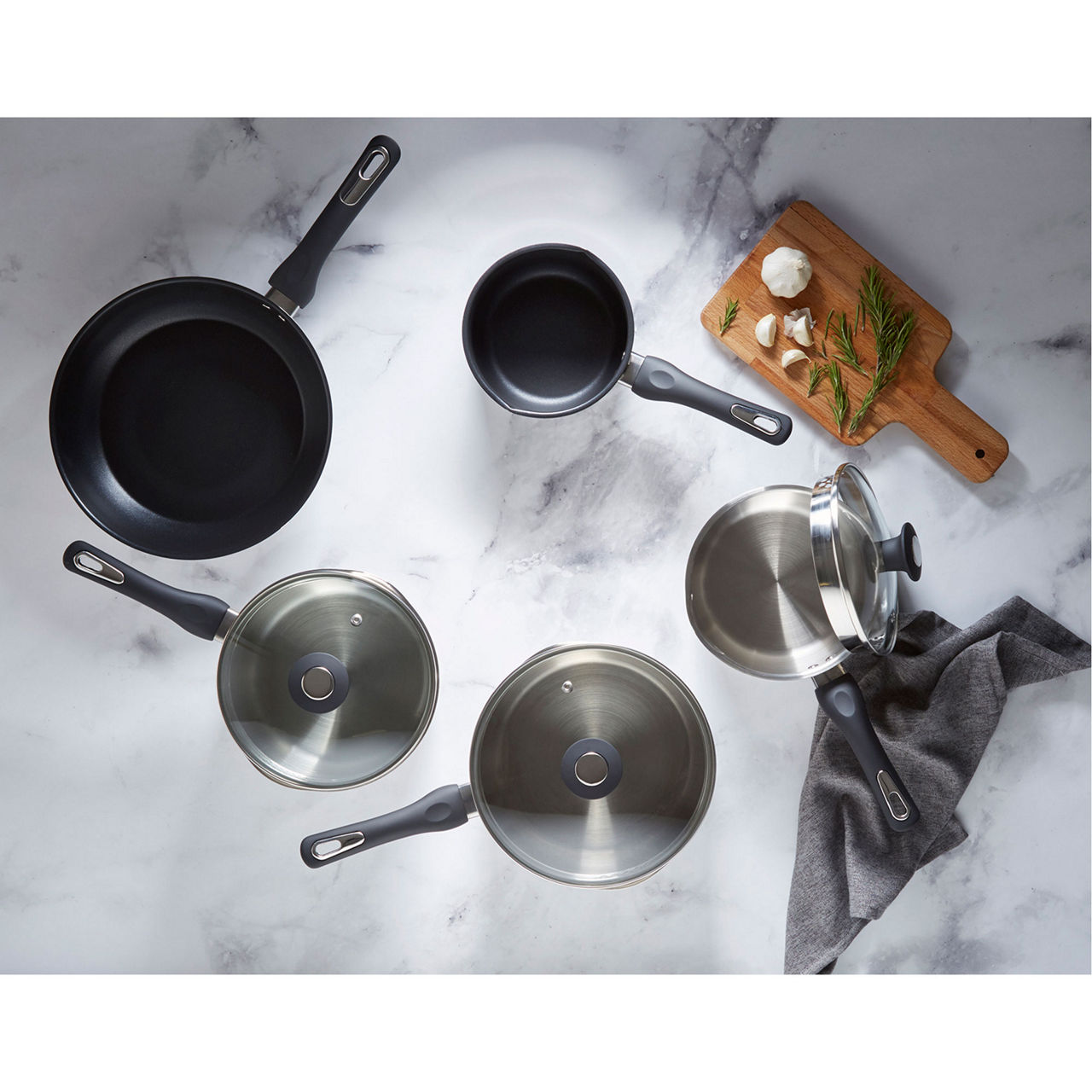 RKW Stainless Steel Saucepan With Draining Lid 20cm