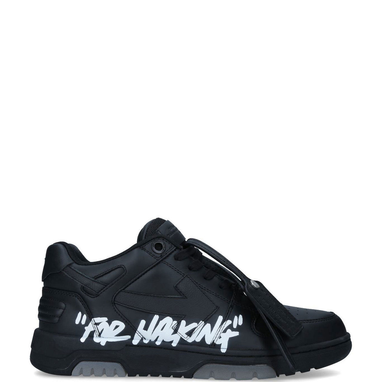 Off white hot sale black shoes