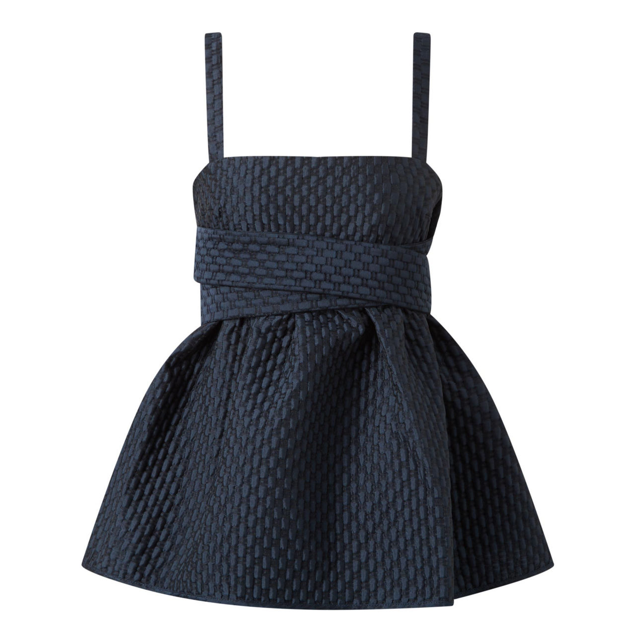 トップス Josie cutout-back matelasse top Josie cutout-back matelasse top
