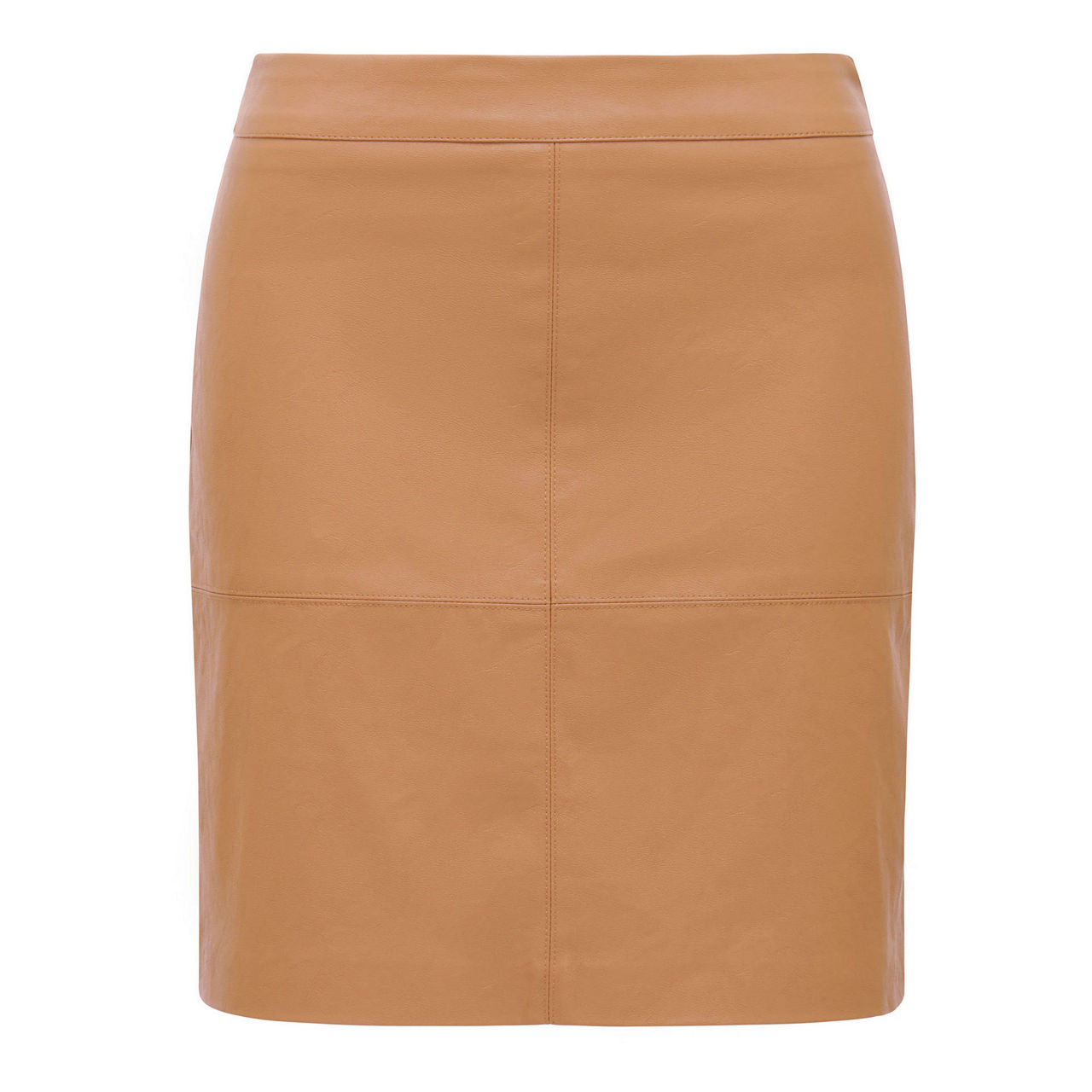 FOREVER NEW Ellen Faux Leather Mini Skirt