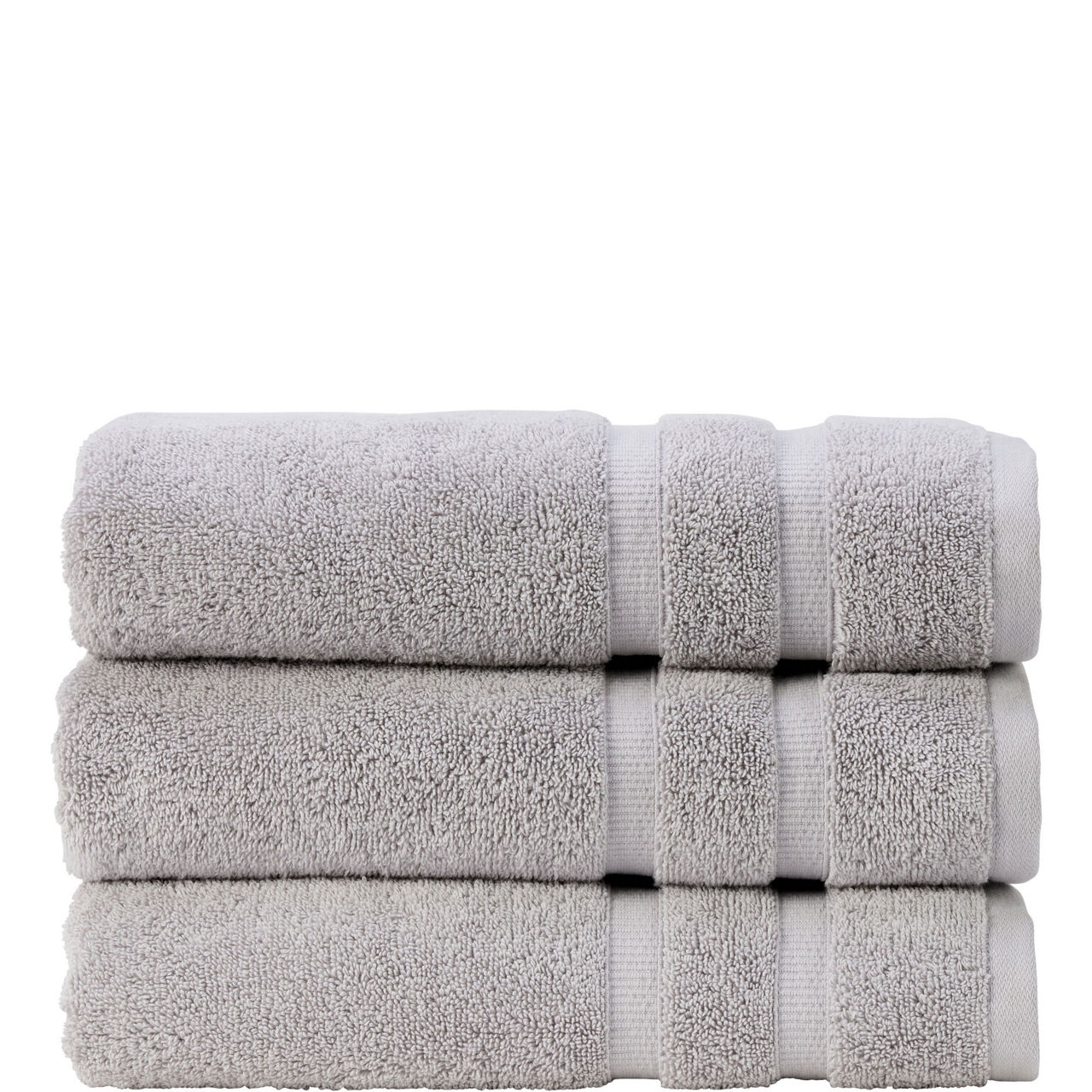 Hotel Style 70L x 30W Egyptian Cotton Bath Sheets, Platinum Silver, 2 Pack, Size: 2 Piece Bath Sheet Set