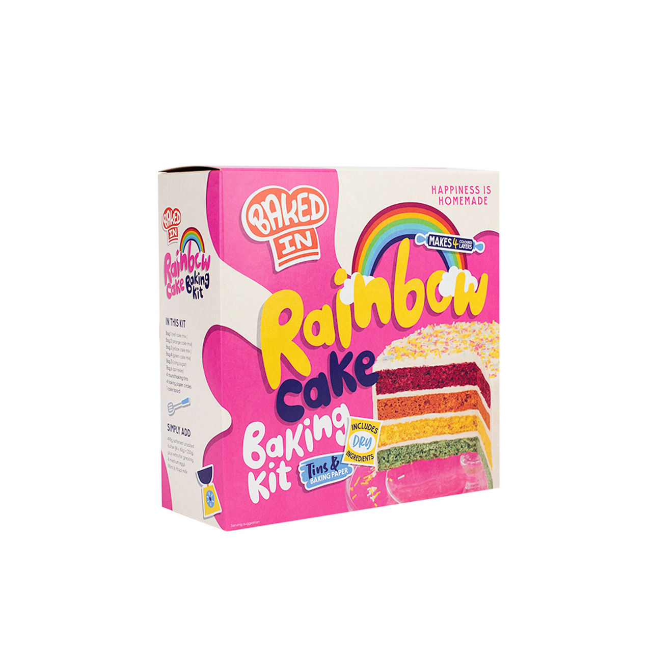 Rainbow Cake Baking Kit
