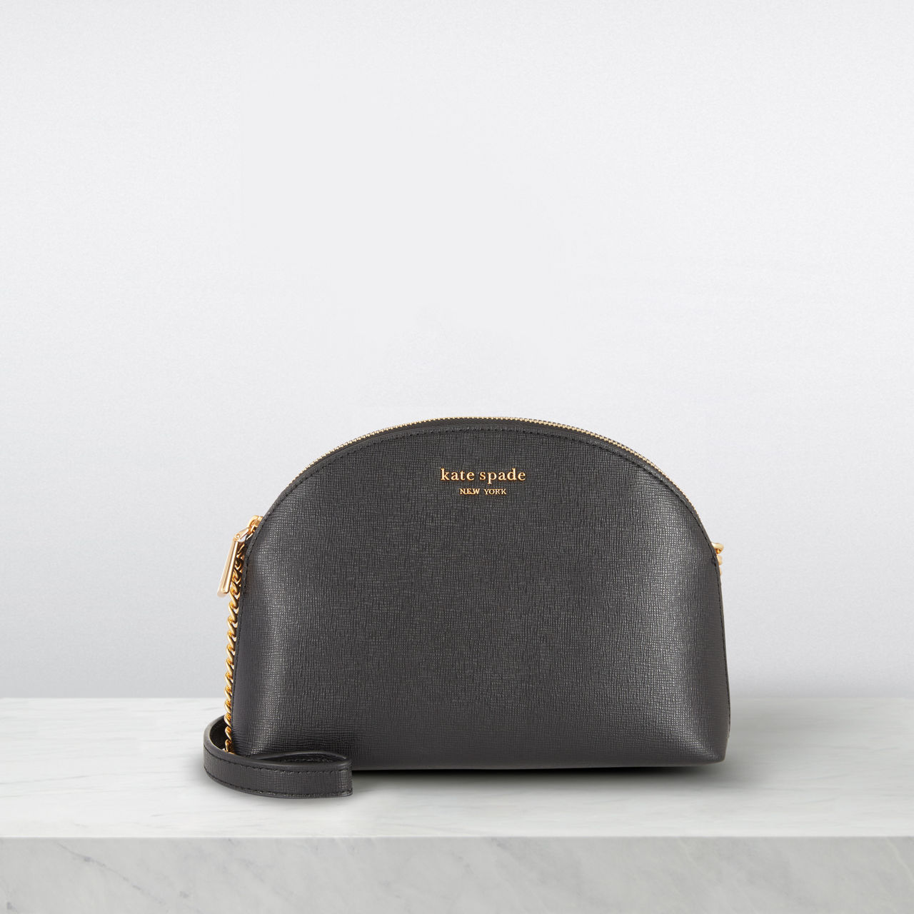 KATE SPADE NEW YORK Morgan Dome Crossbody Bag Black