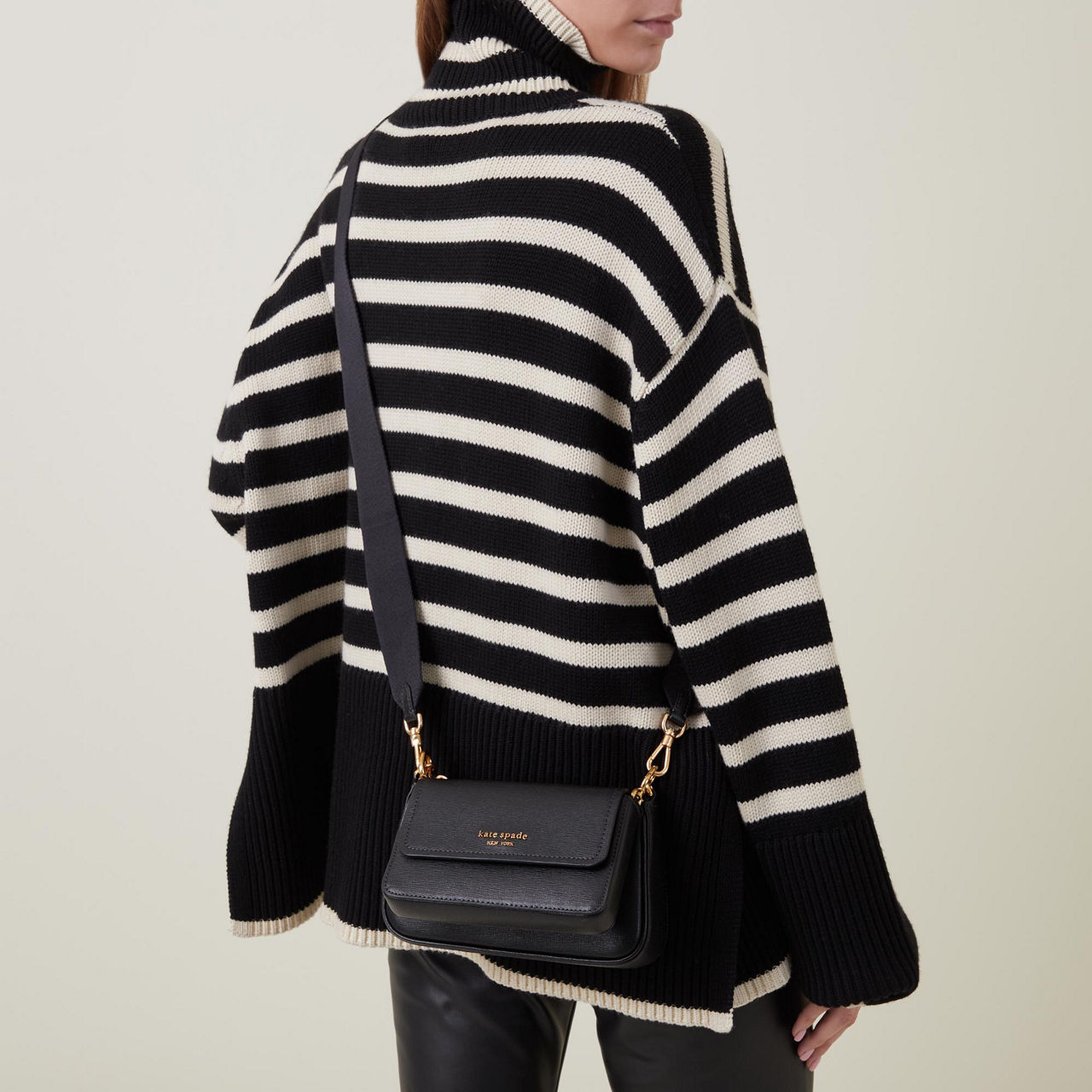 Double Pouch Crossbody Bag