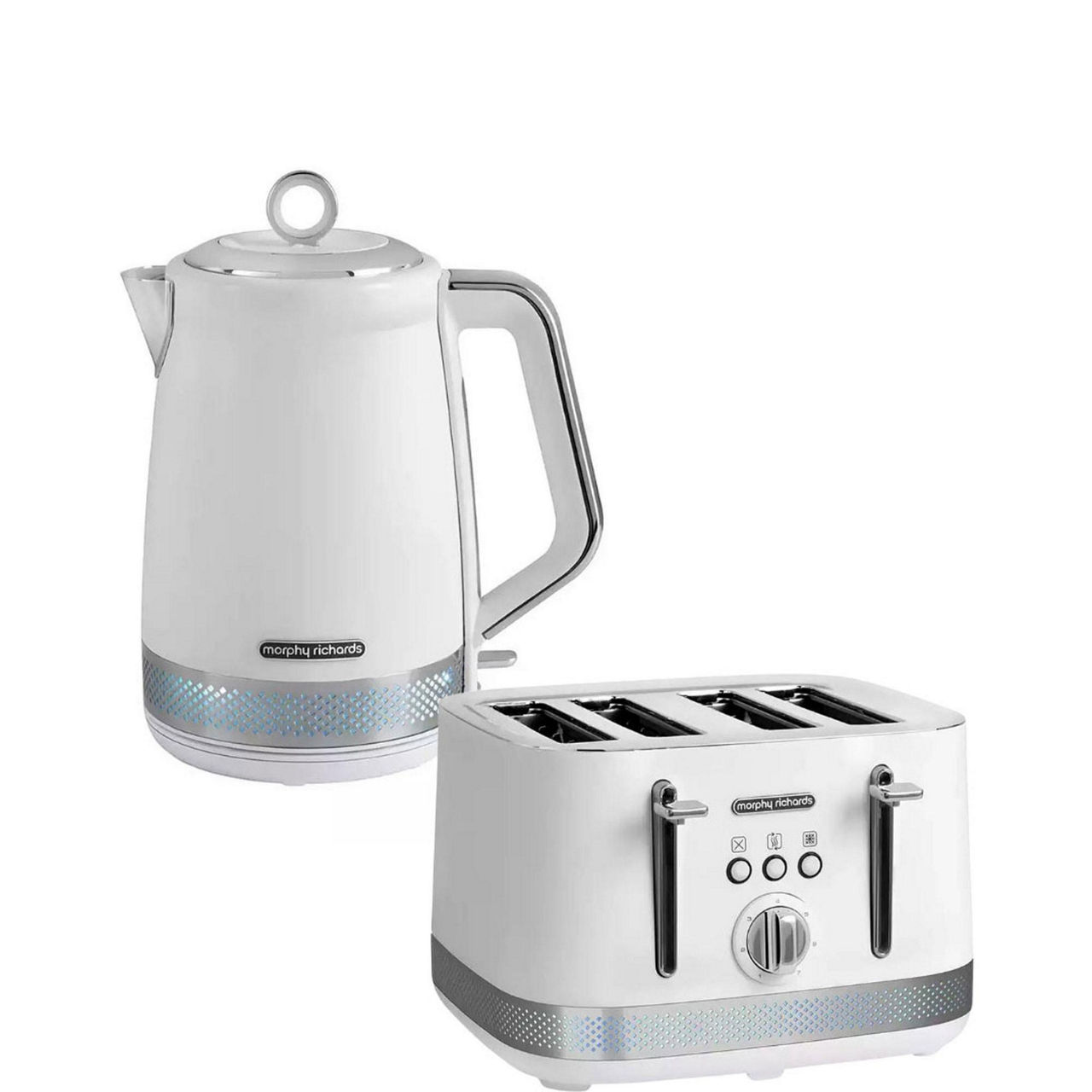 Morphy richards prism kettle and outlet toaster