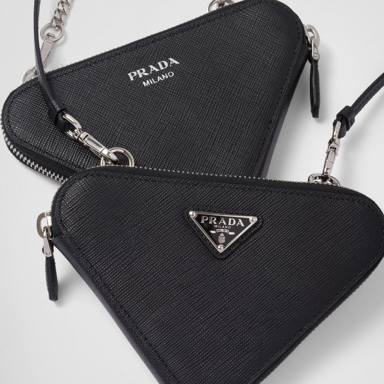 PRADA Saffiano Leather Mini Pouch