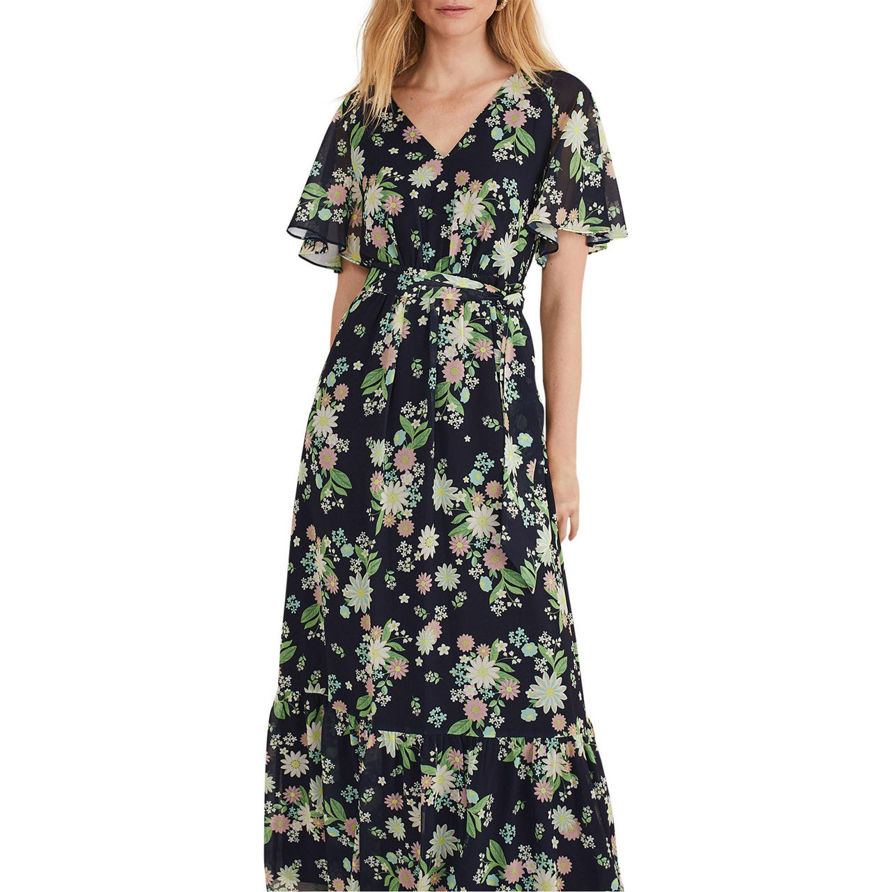 PHASE EIGHT Georgie Tiered Maxi Dress