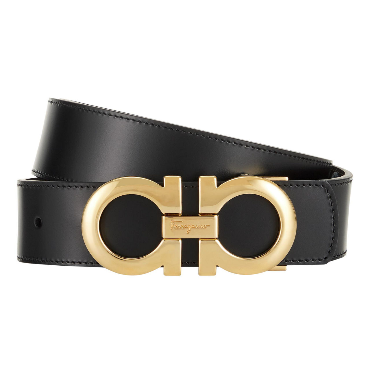 FERRAGAMO Logo Buckle Belt