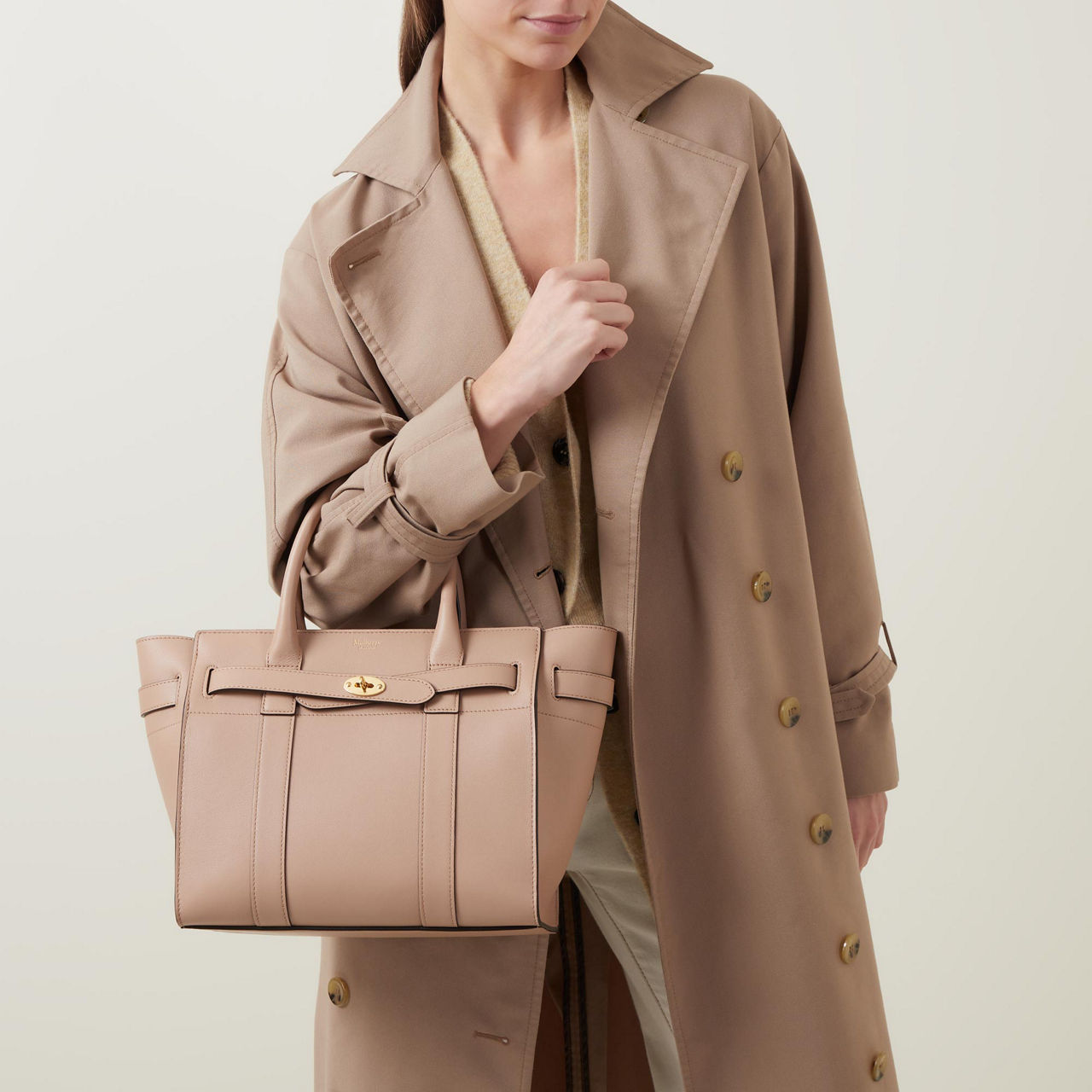 Mulberry mini zipped online bayswater rosewater