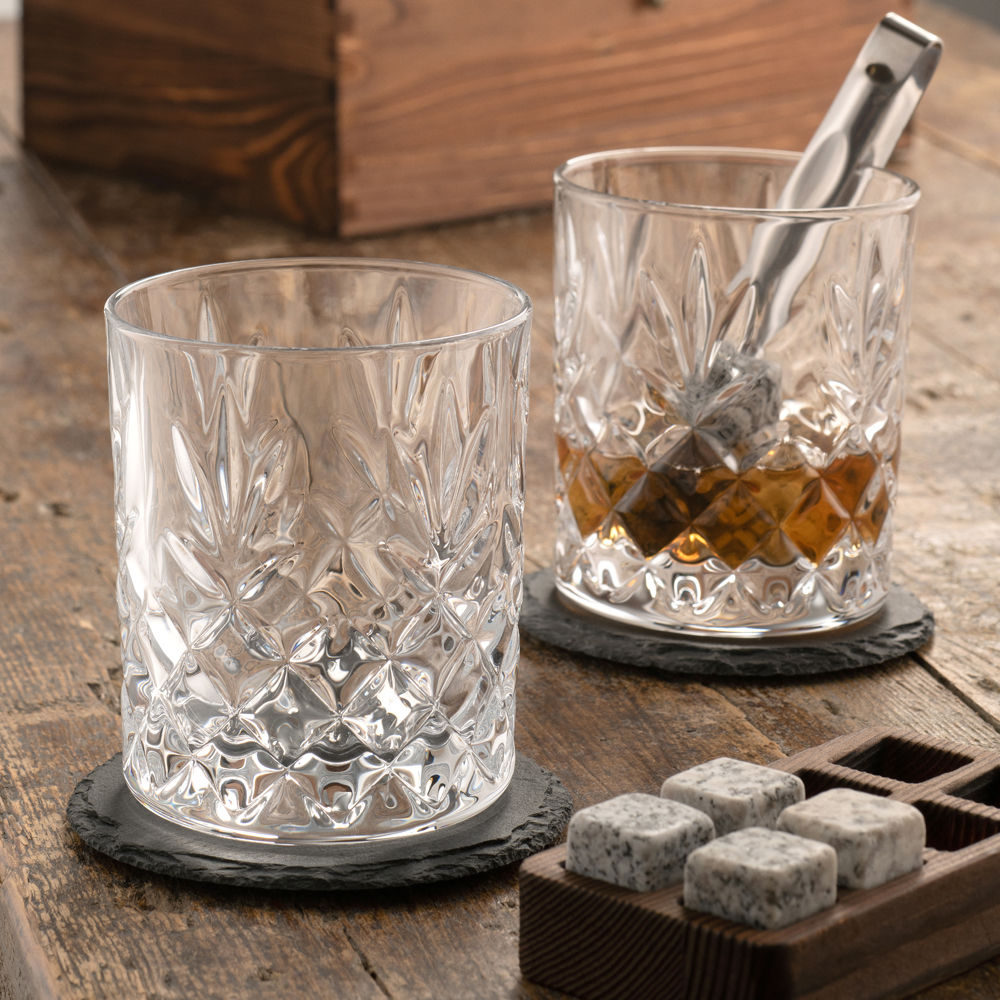 Galway Crystal Renmore Decanter Drink Ware Sets, Transparent