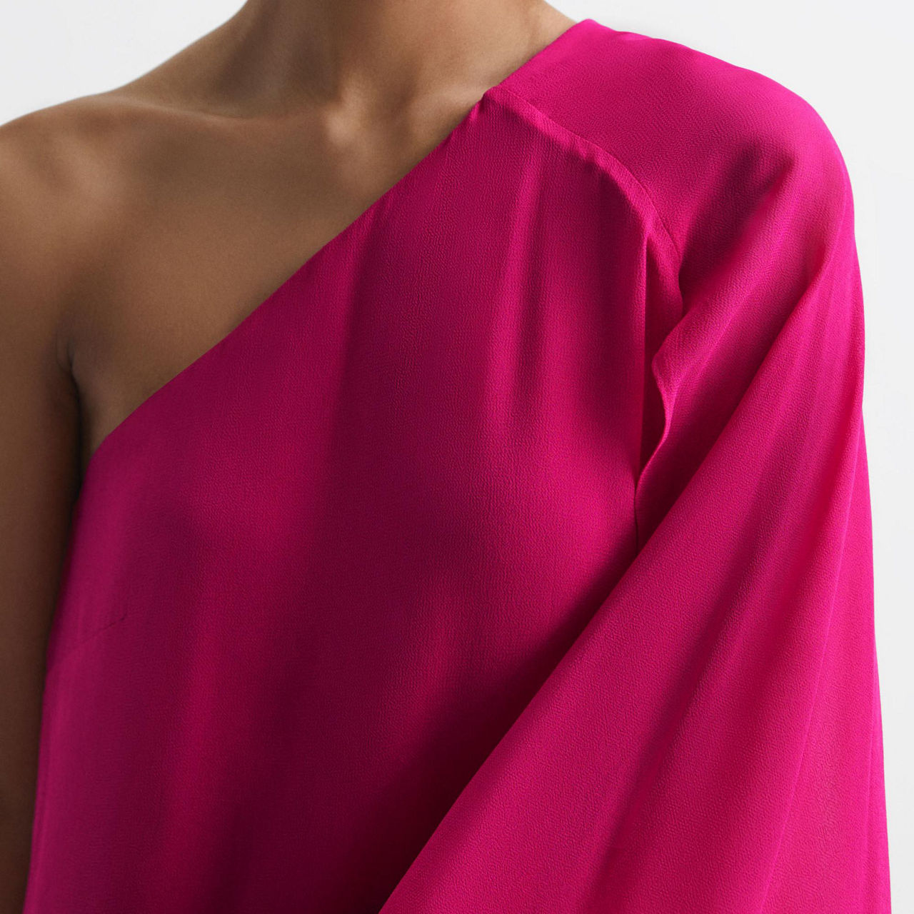 Drape Dress & Sheer Cape