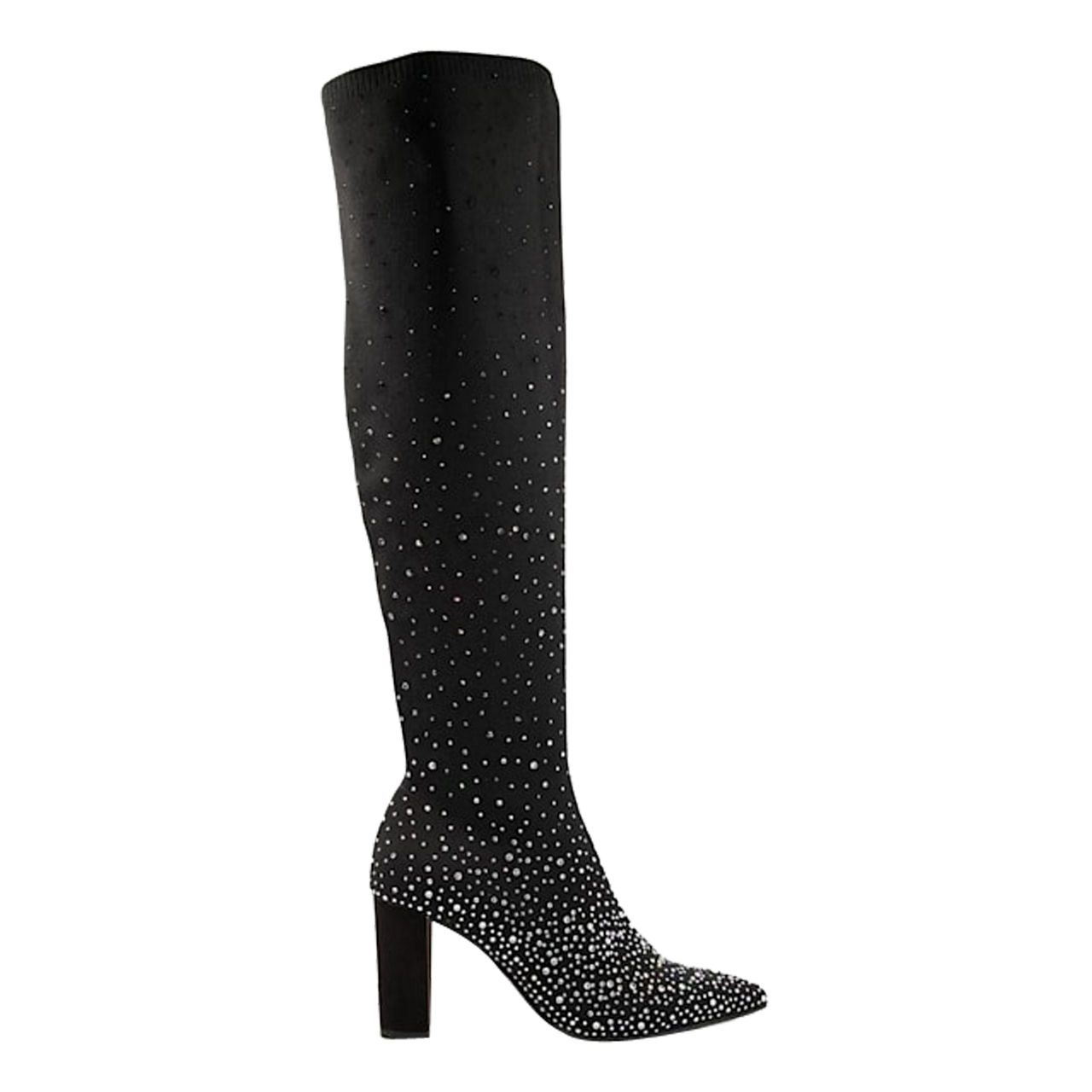 Embellished knee high boots best sale